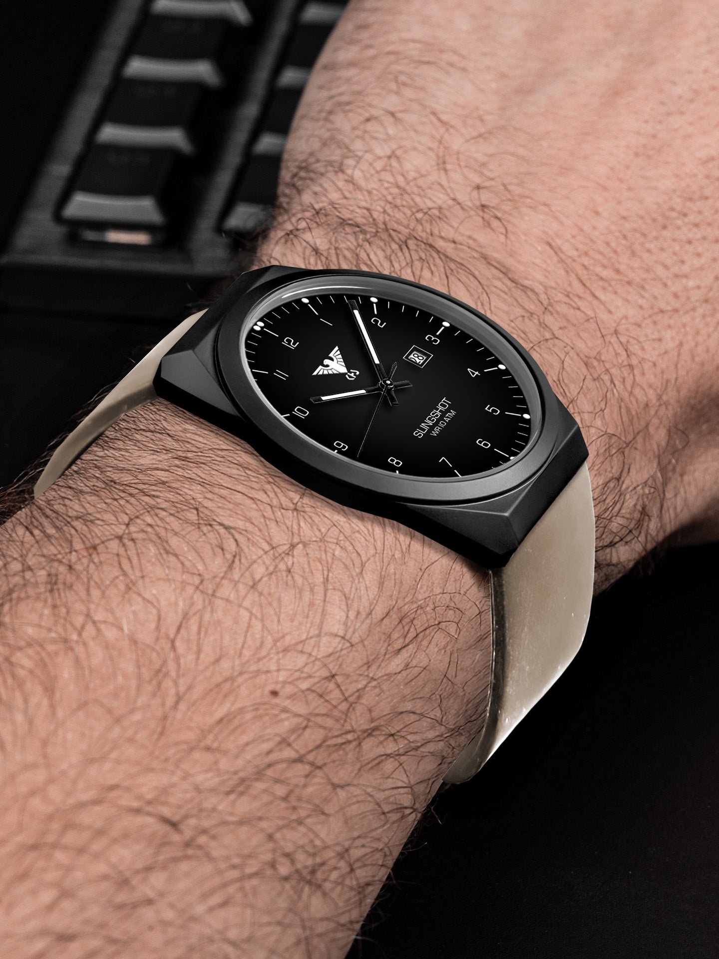 Slingshot Black Steel