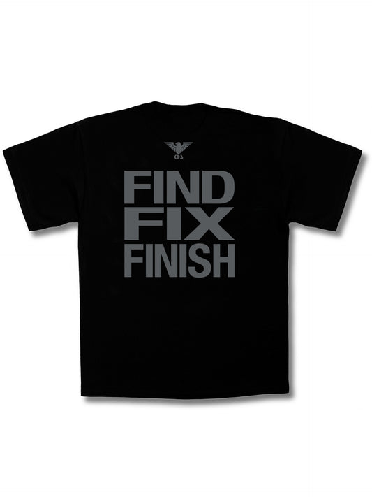 T-Shirt FIND FIX FINISH