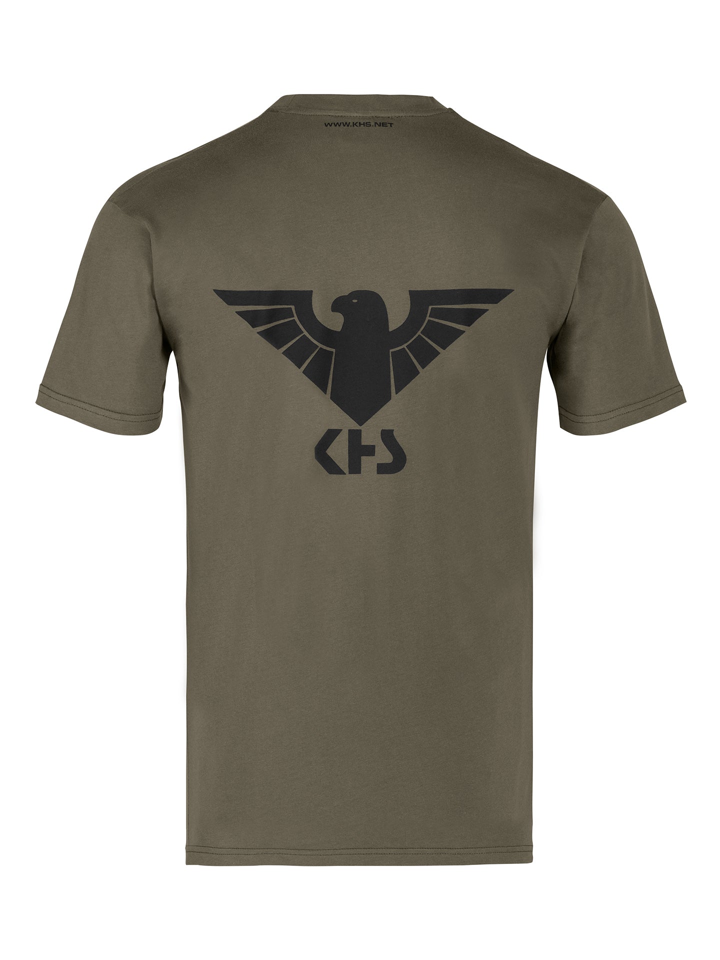 KHS T-Shirt Steingrau-Oliv