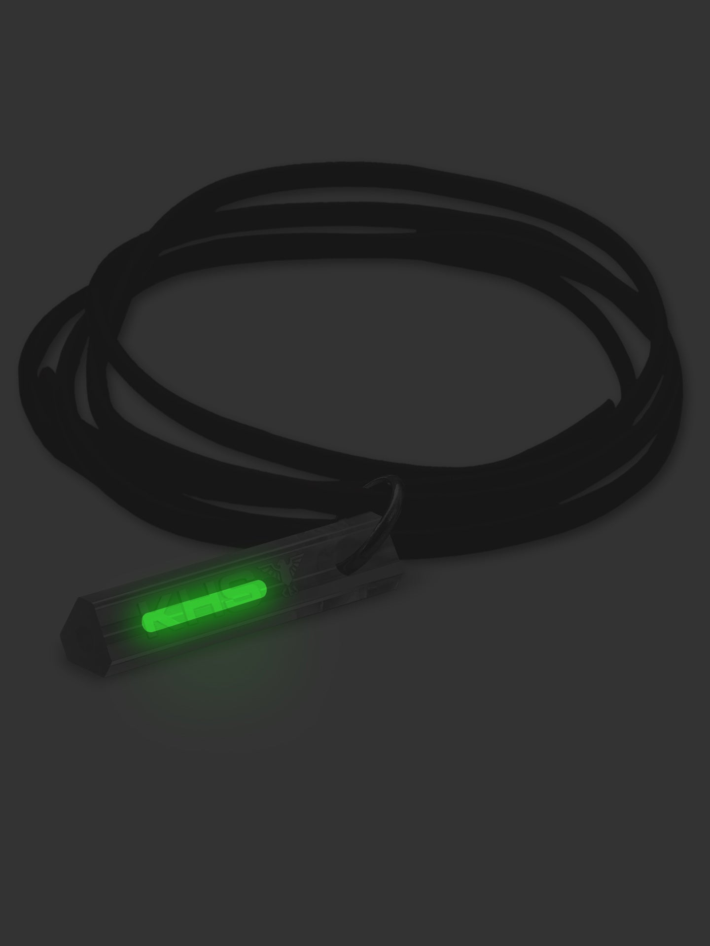 TRIGATAG® mit Lederkette 75cm