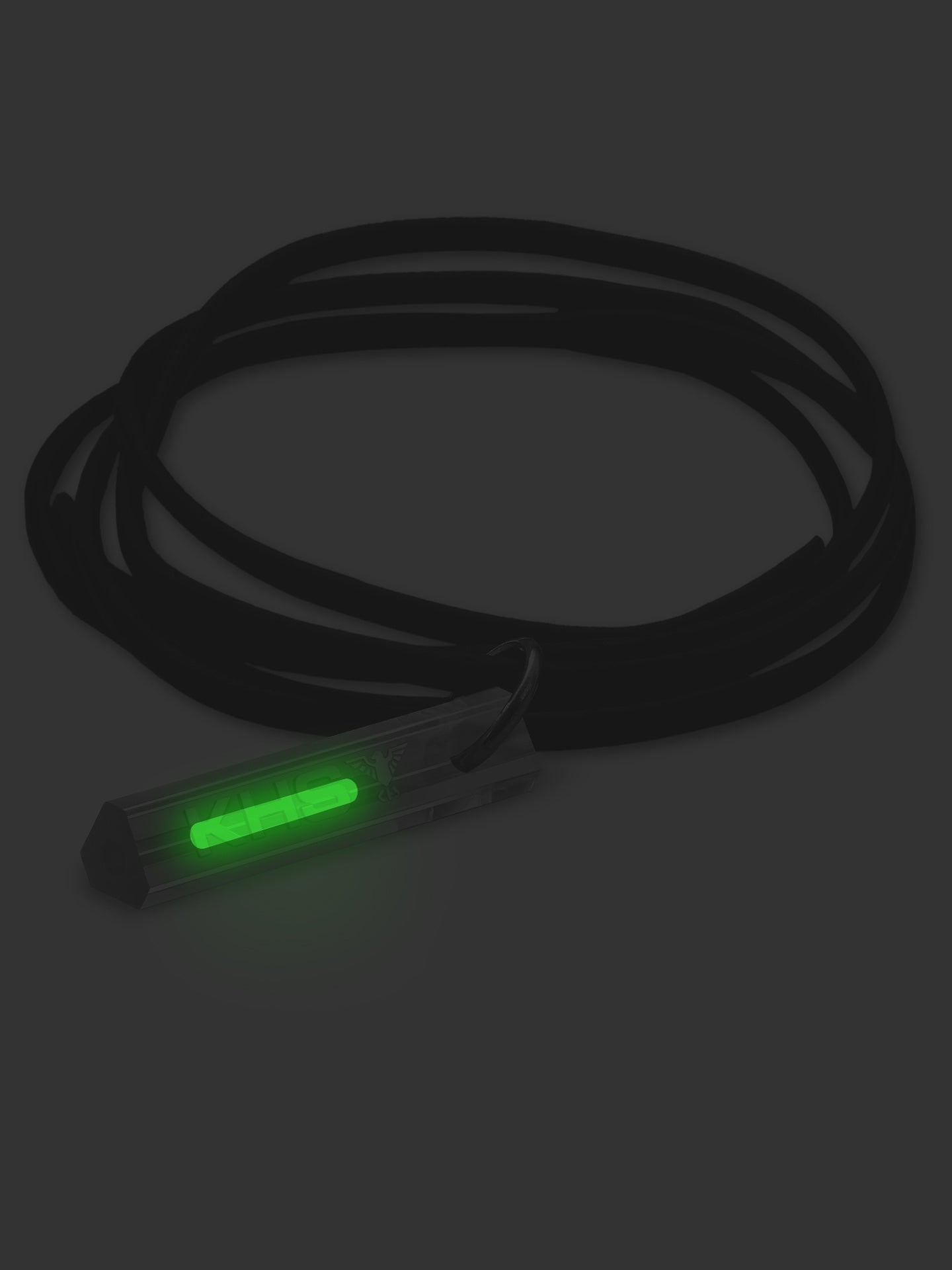 TRIGATAG® mit Lederkette 75cm