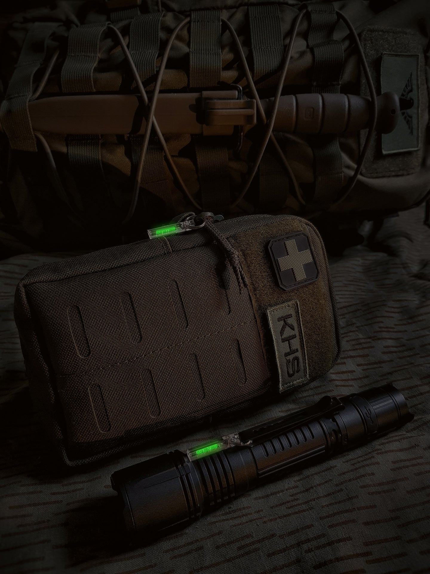 10 TRIGATAGS® mit Schlüsselring