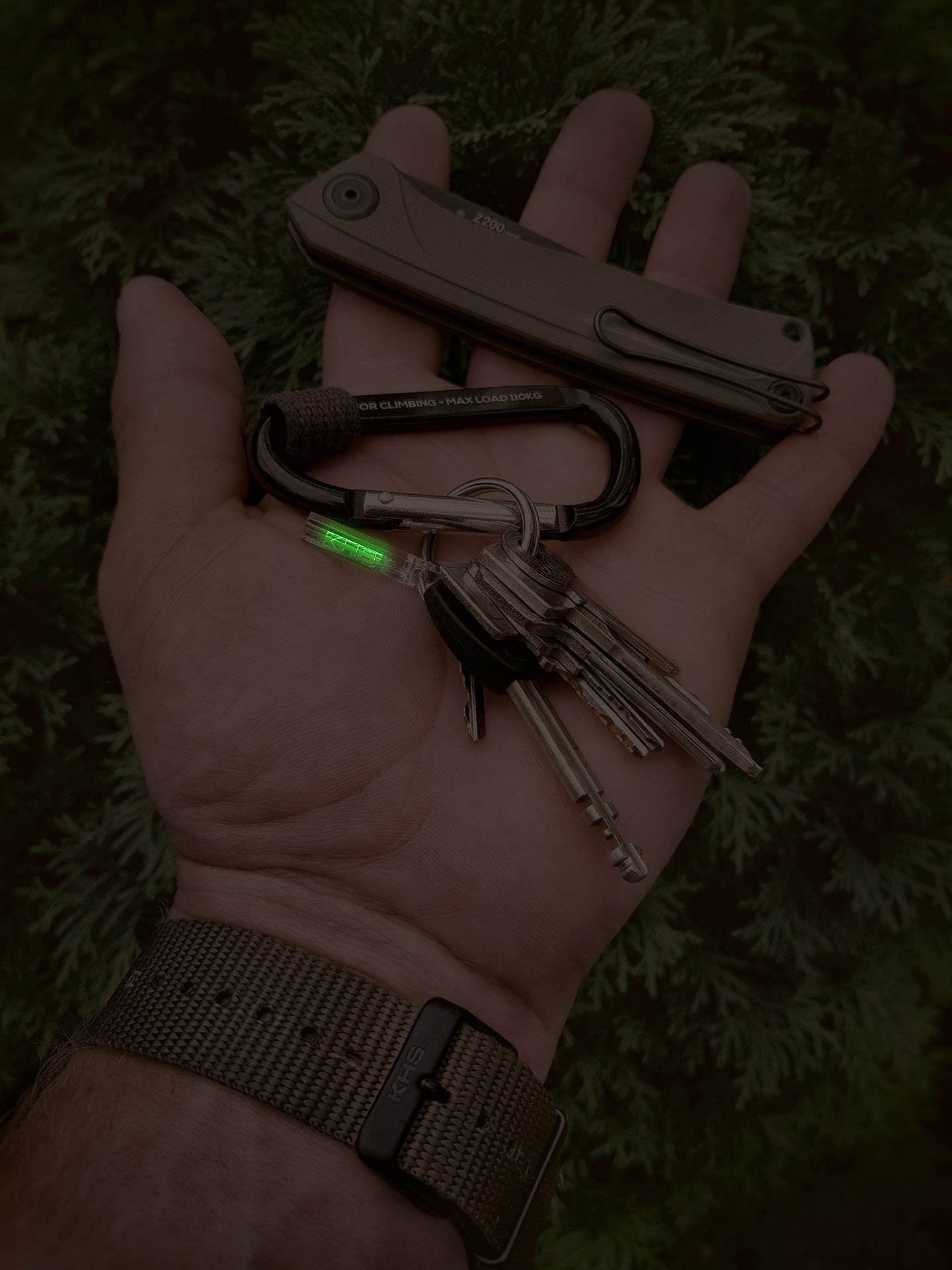 50 TRIGATAGS® mit Schlüsselring