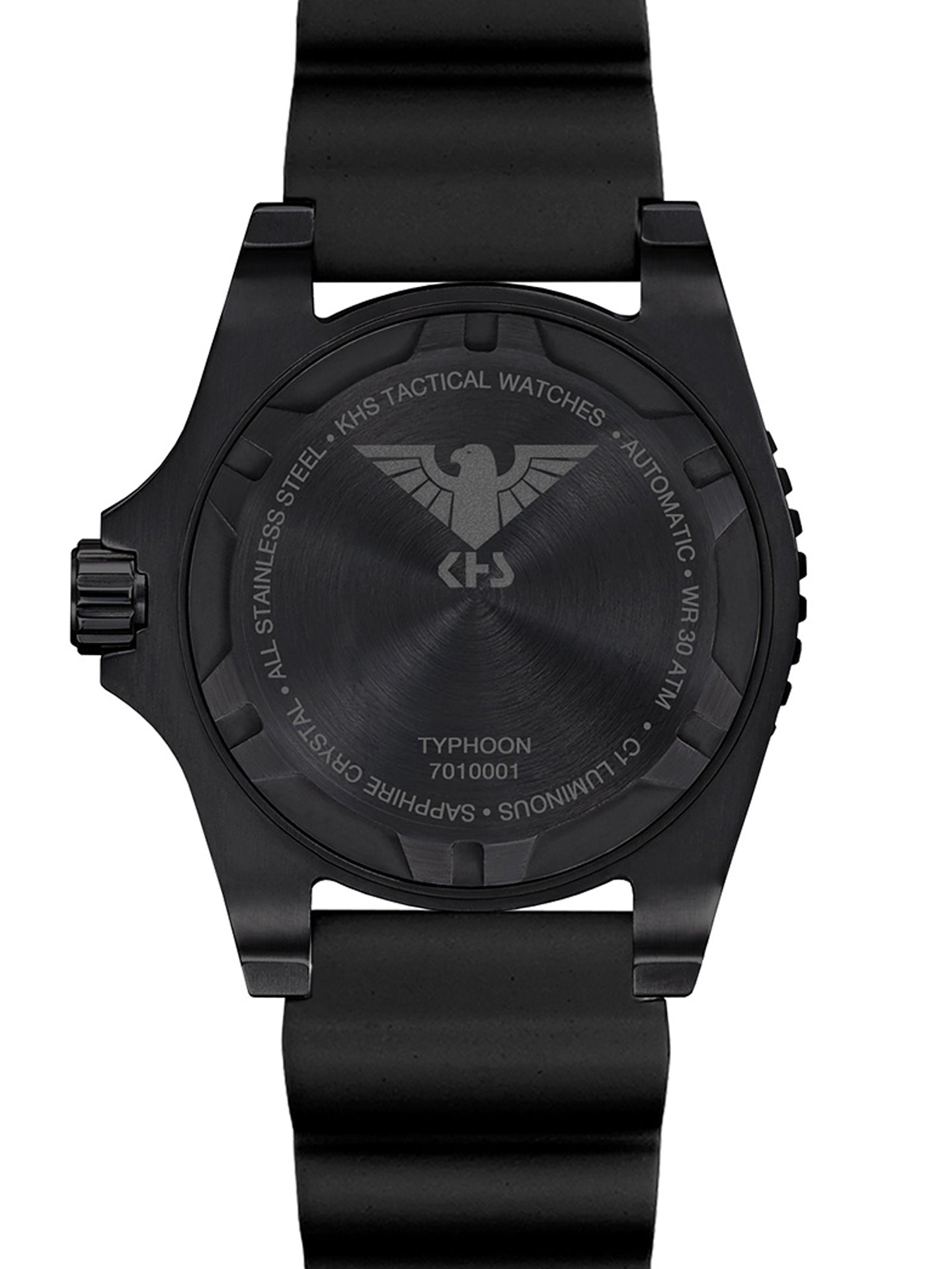 TYPHOON | Automatik Analog | Black Steel