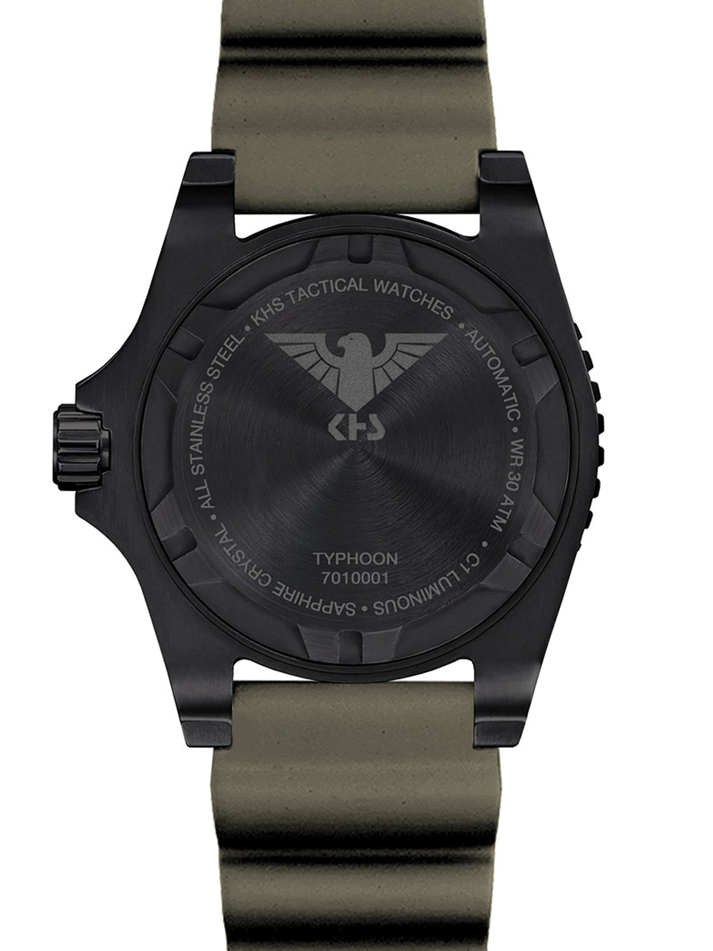 TYPHOON | Automatik Analog | Black Steel