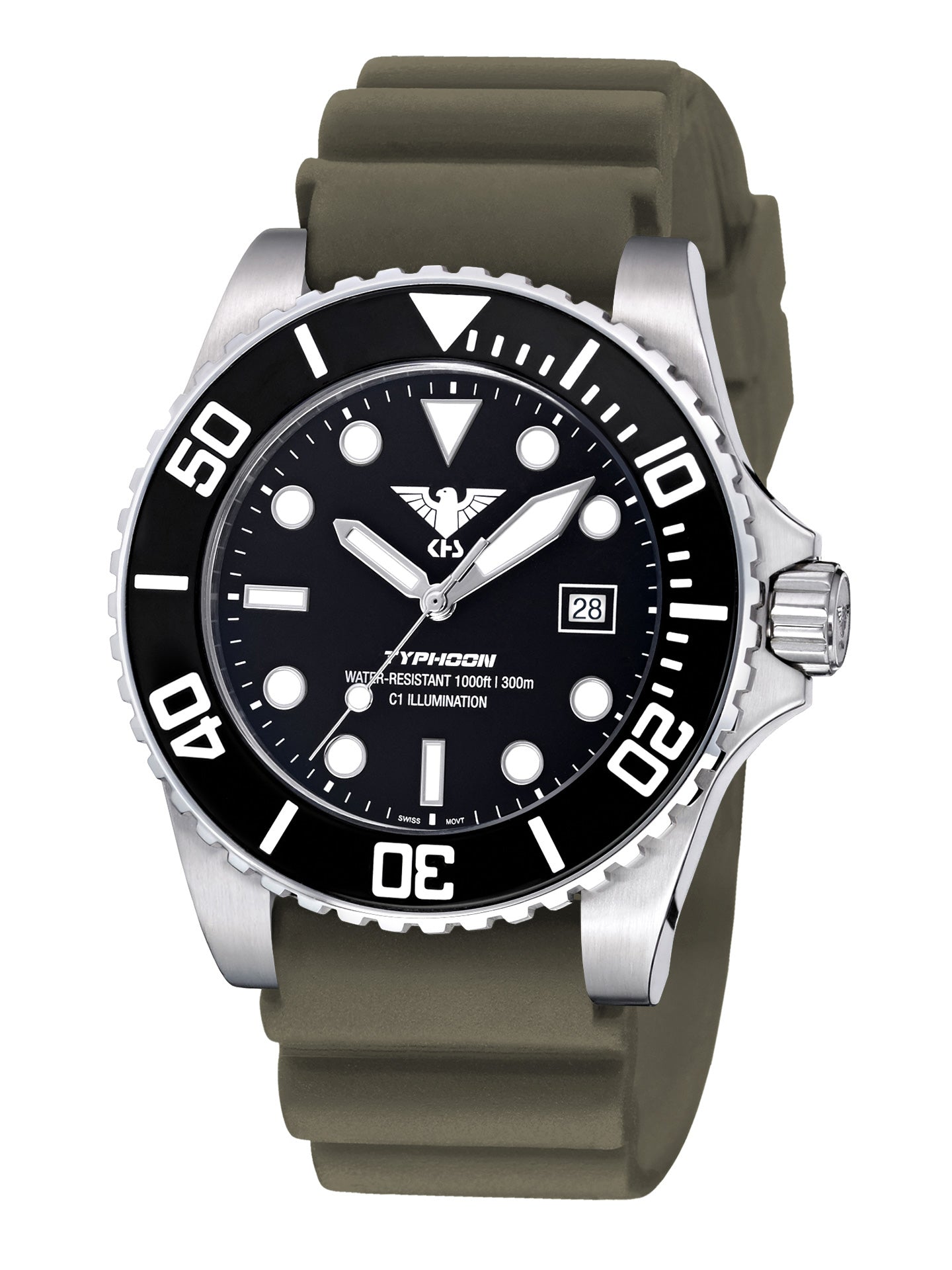 TYPHOON | Quarz Analog | Steel