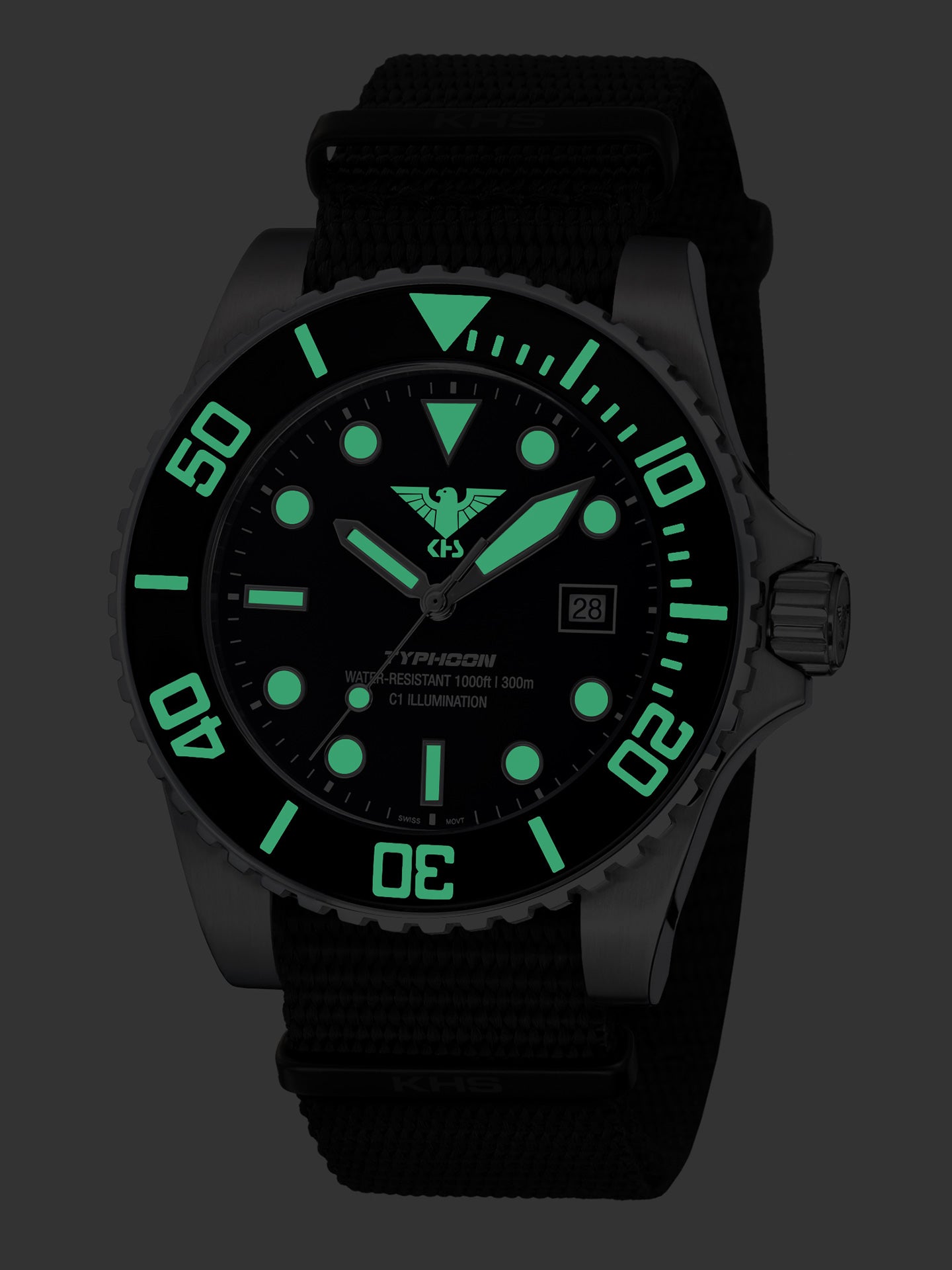 TYPHOON | Quarz Analog | Steel