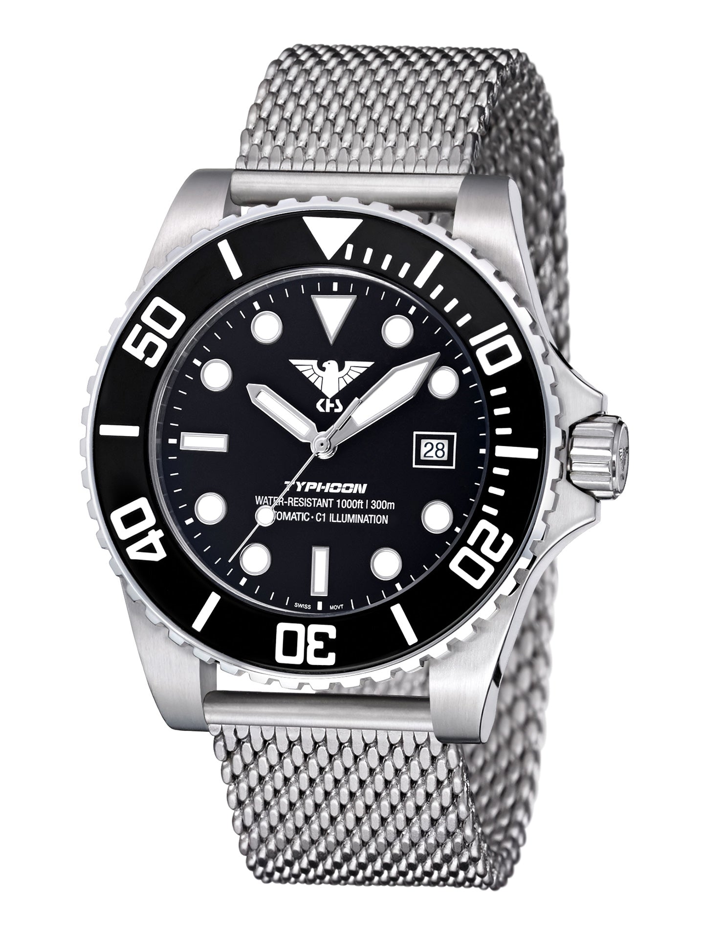 TYPHOON | Automatik Analog | Steel