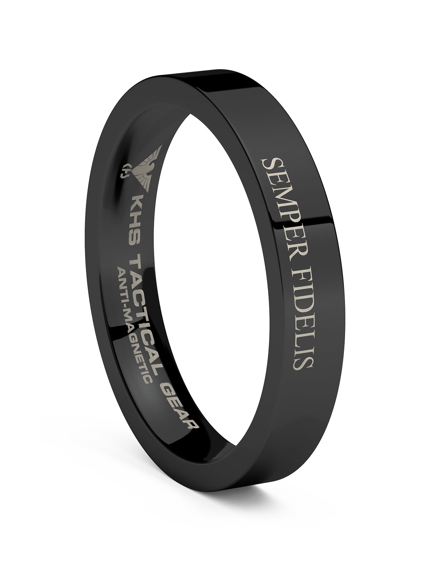 Tungsten ring motto