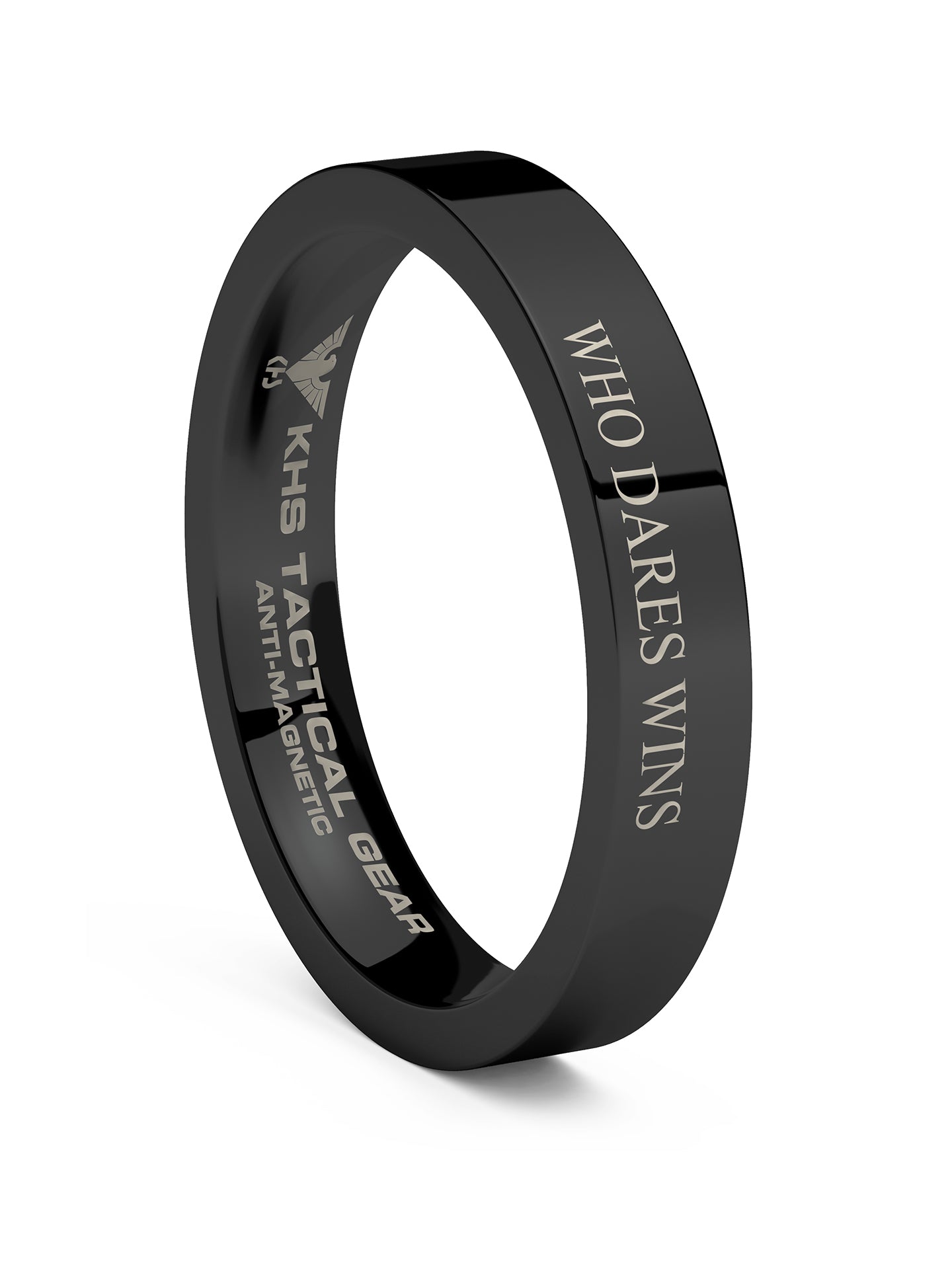 Tungsten ring motto