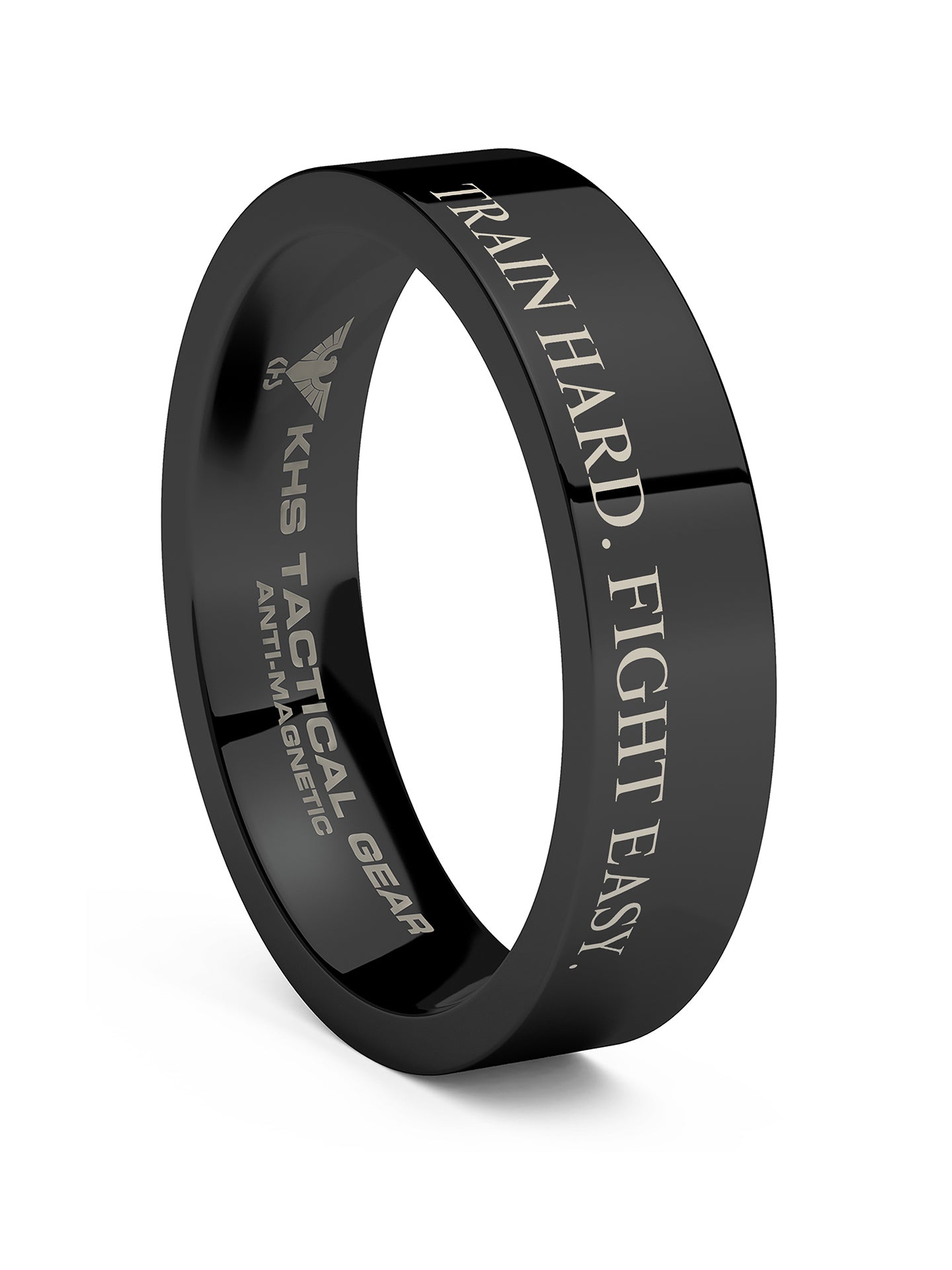 Tungsten ring motto