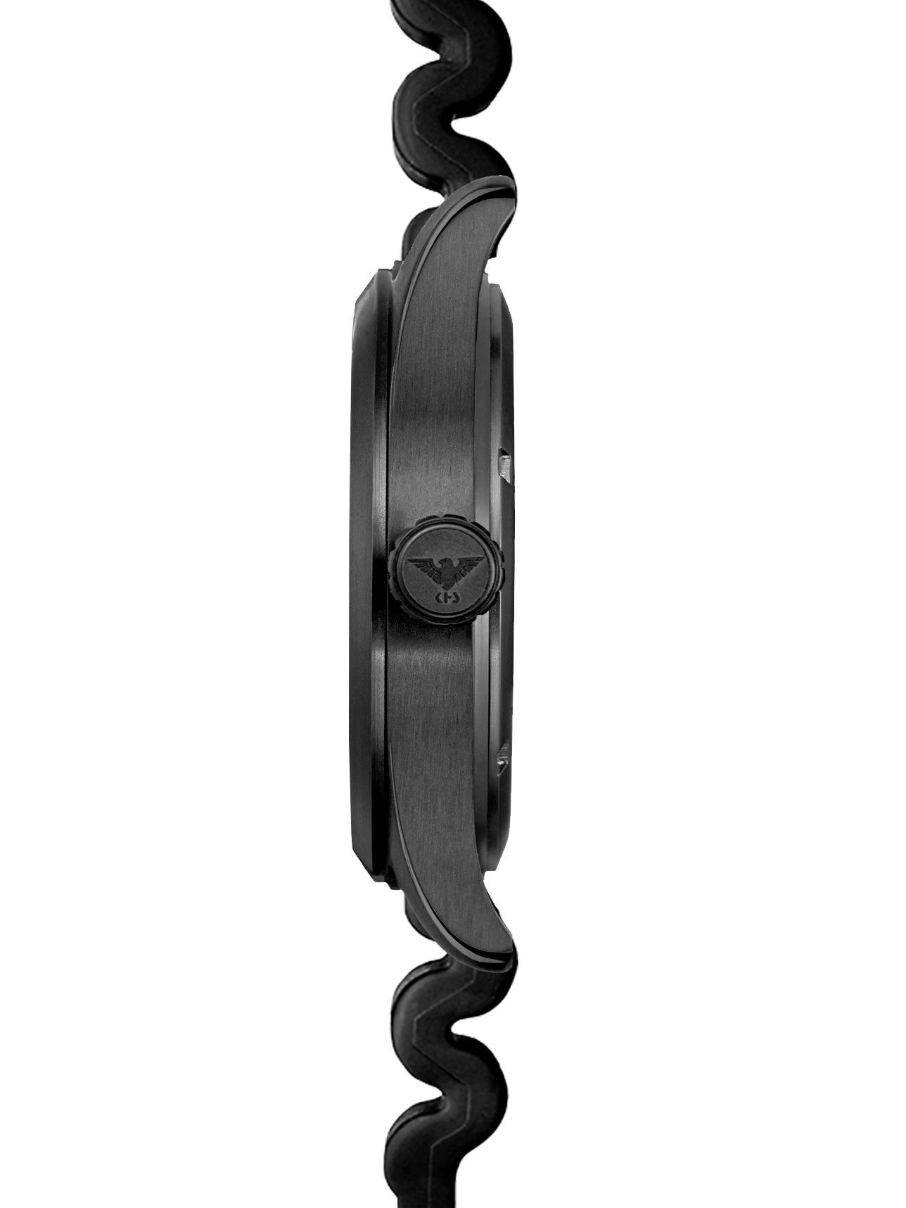 AIRLEADER | Automatic Analog | Black Steel