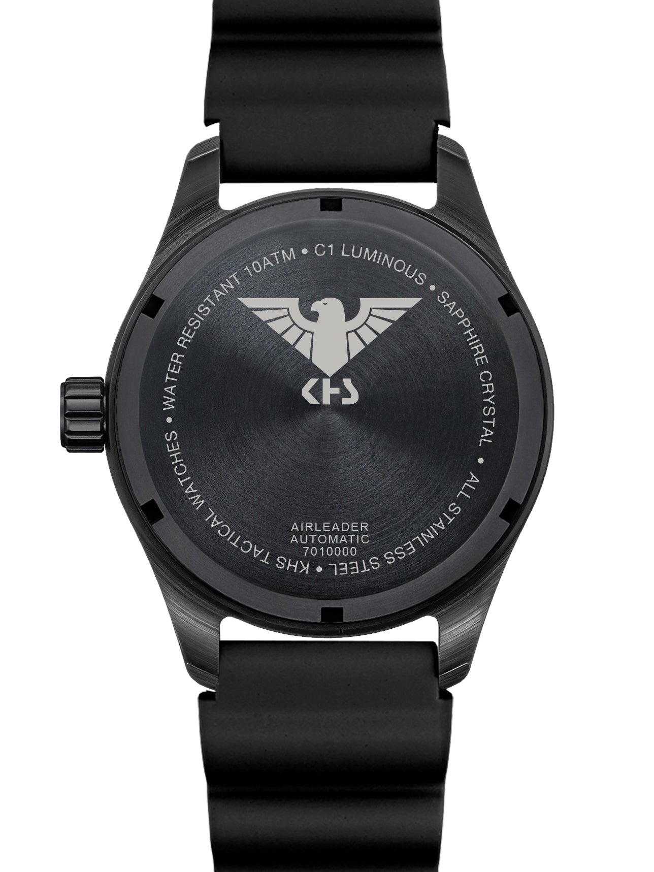 AIRLEADER | Automatic Analog | Black Steel