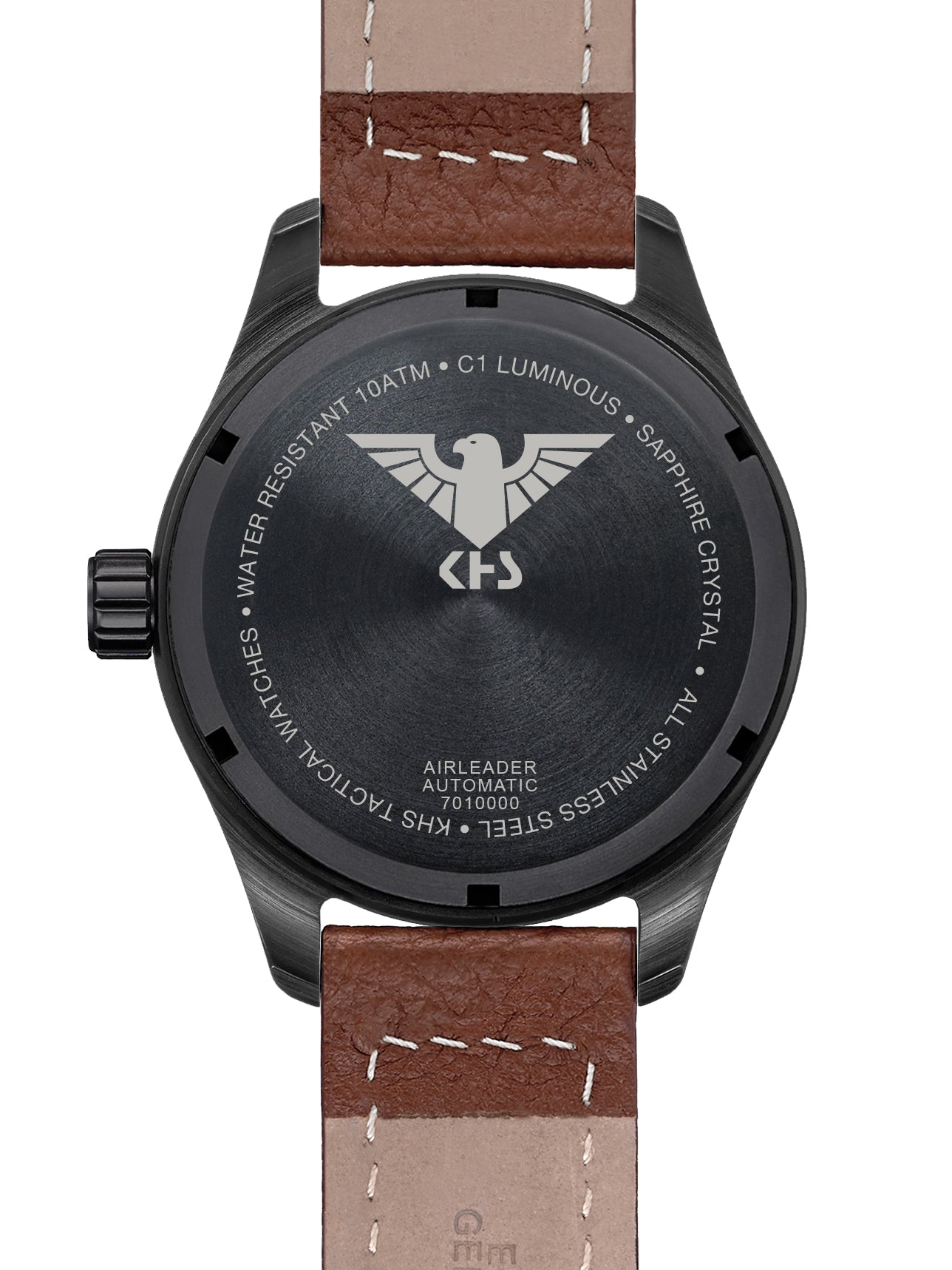 AIRLEADER | Automatic Analog | Black Steel