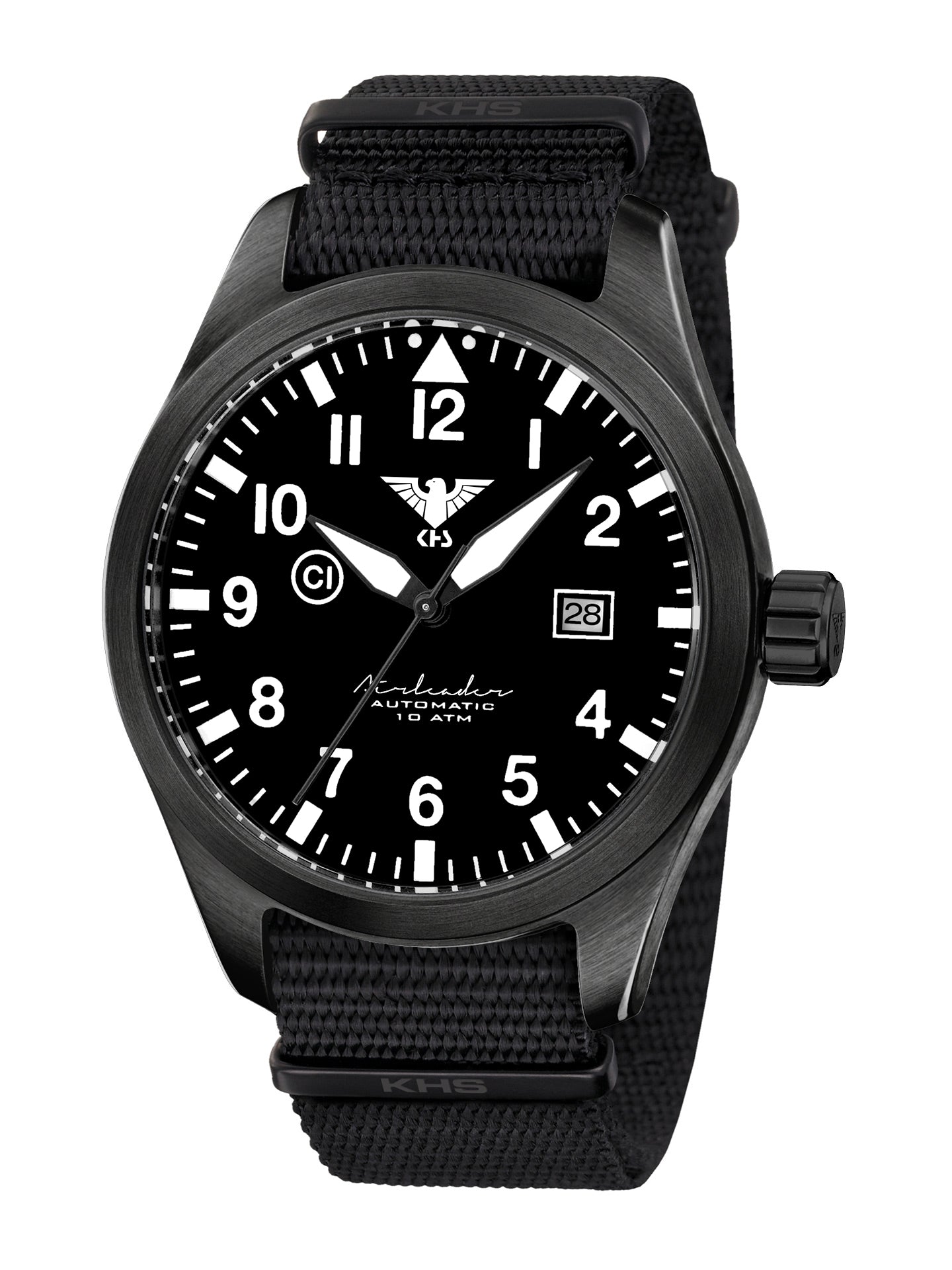 AIRLEADER | Automatic Analog | Black Steel