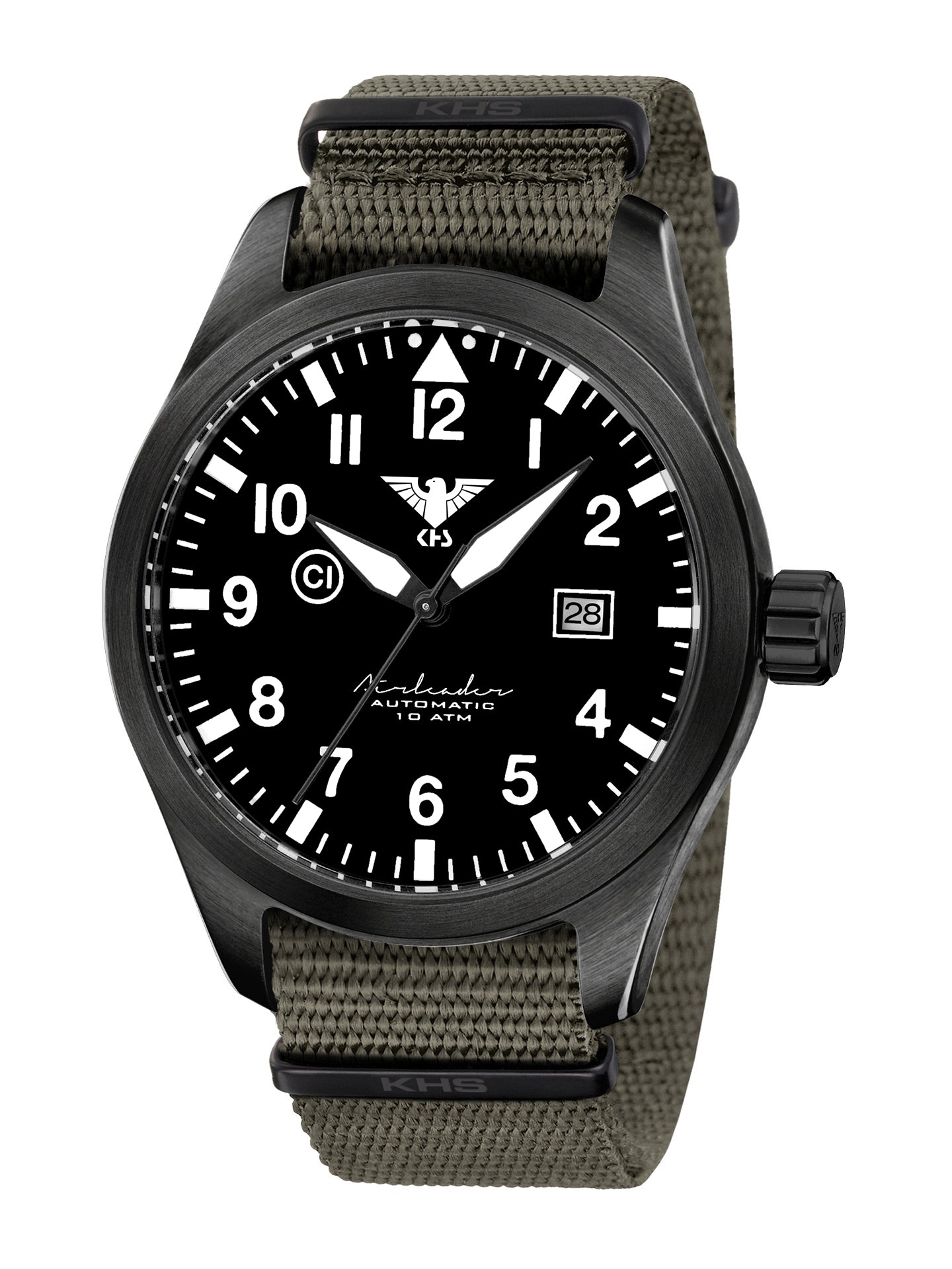 AIRLEADER | Automatic Analog | Black Steel