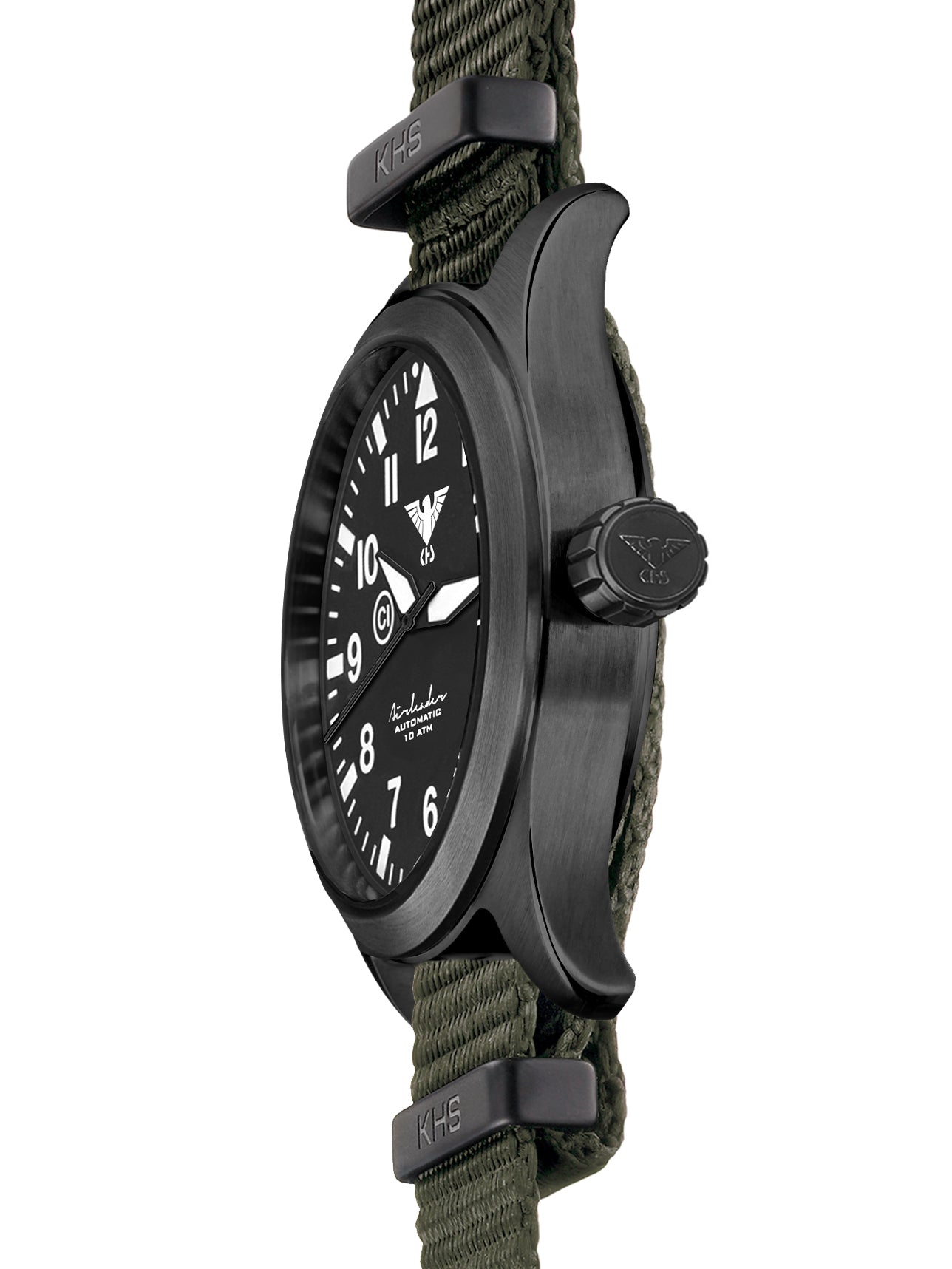 AIRLEADER | Automatic Analog | Black Steel