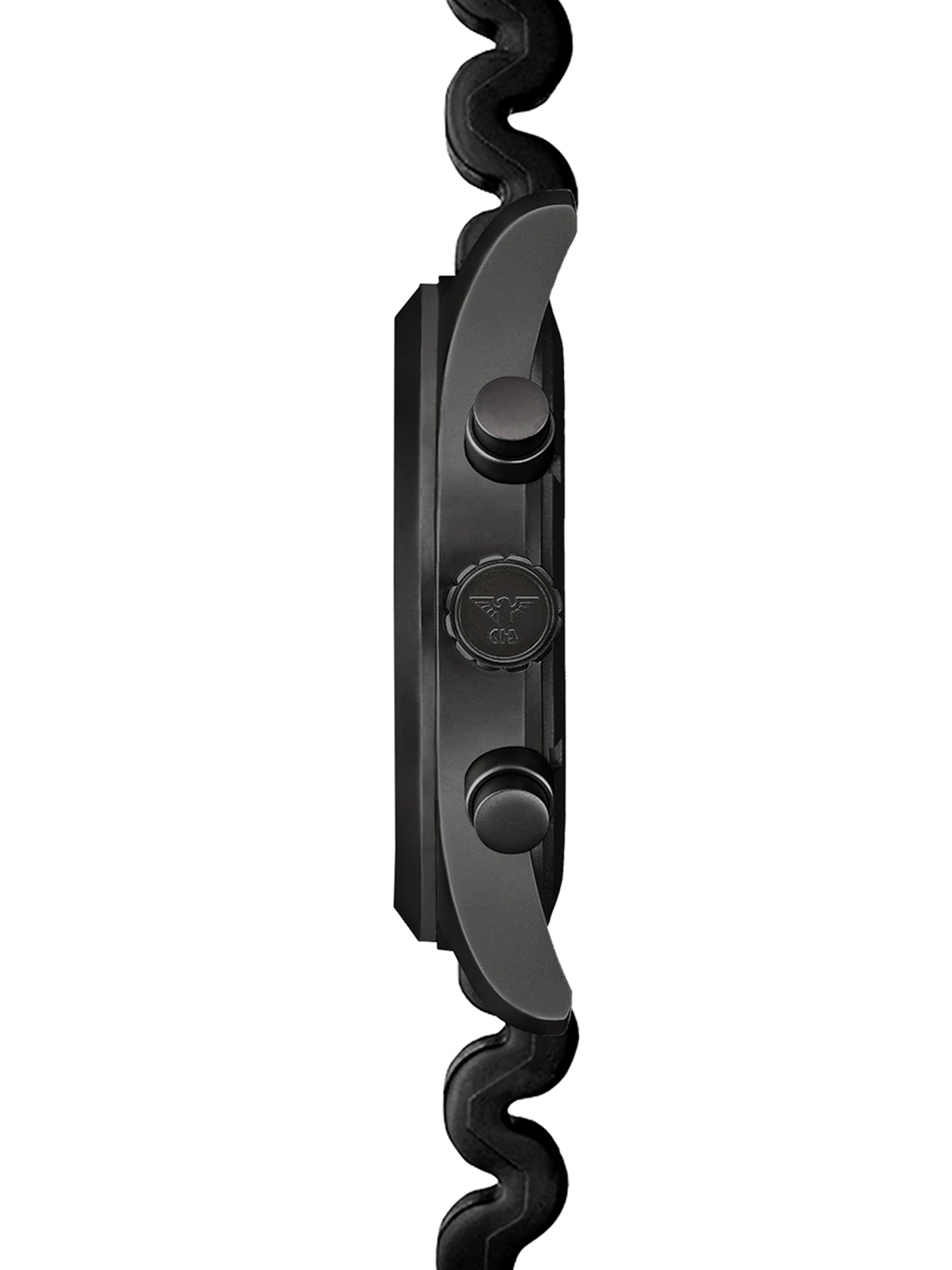 AIRLEADER | Quarz Chronograph | Black Steel