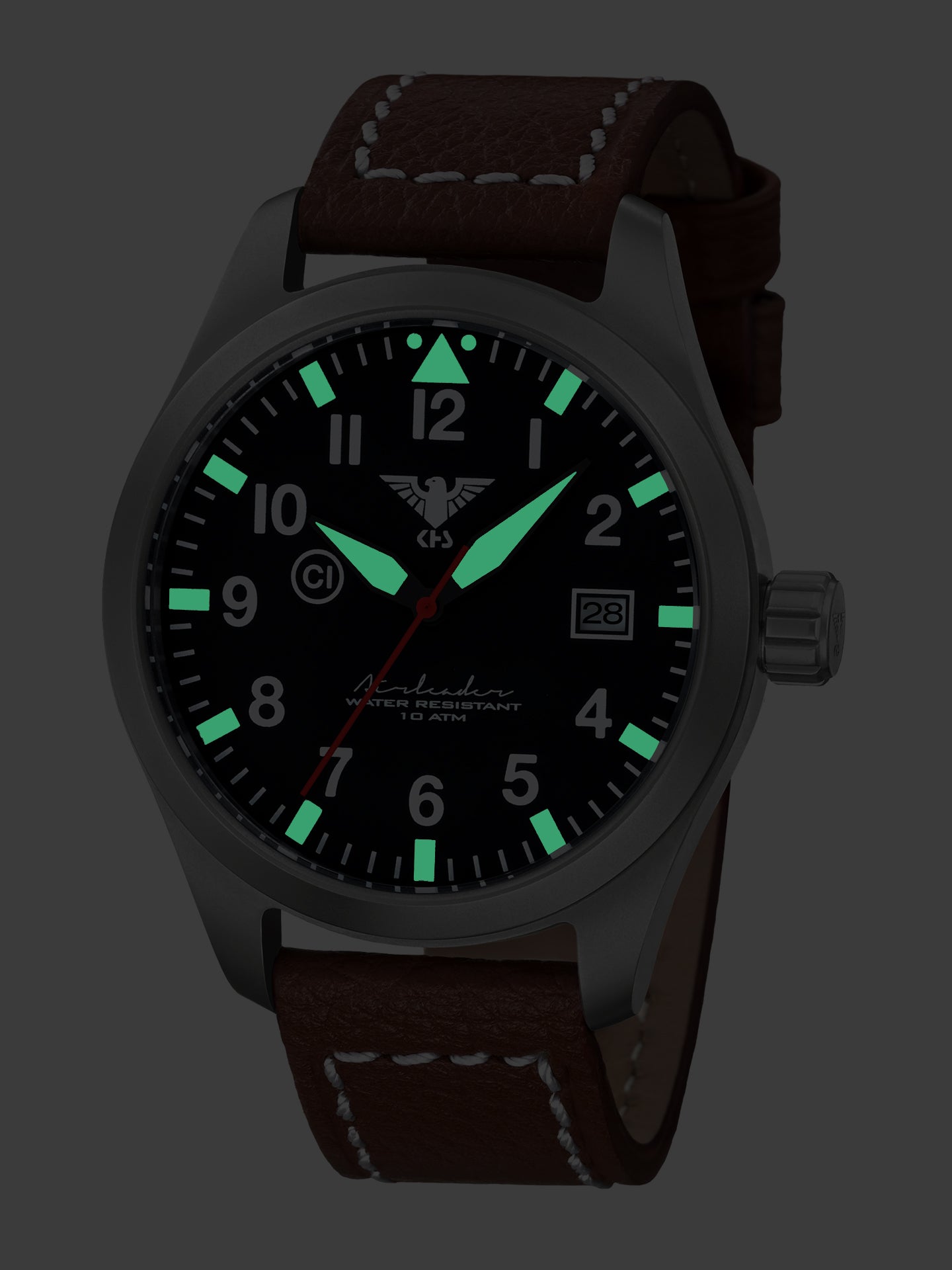 AIRLEADER | Quarz Analog | Steel