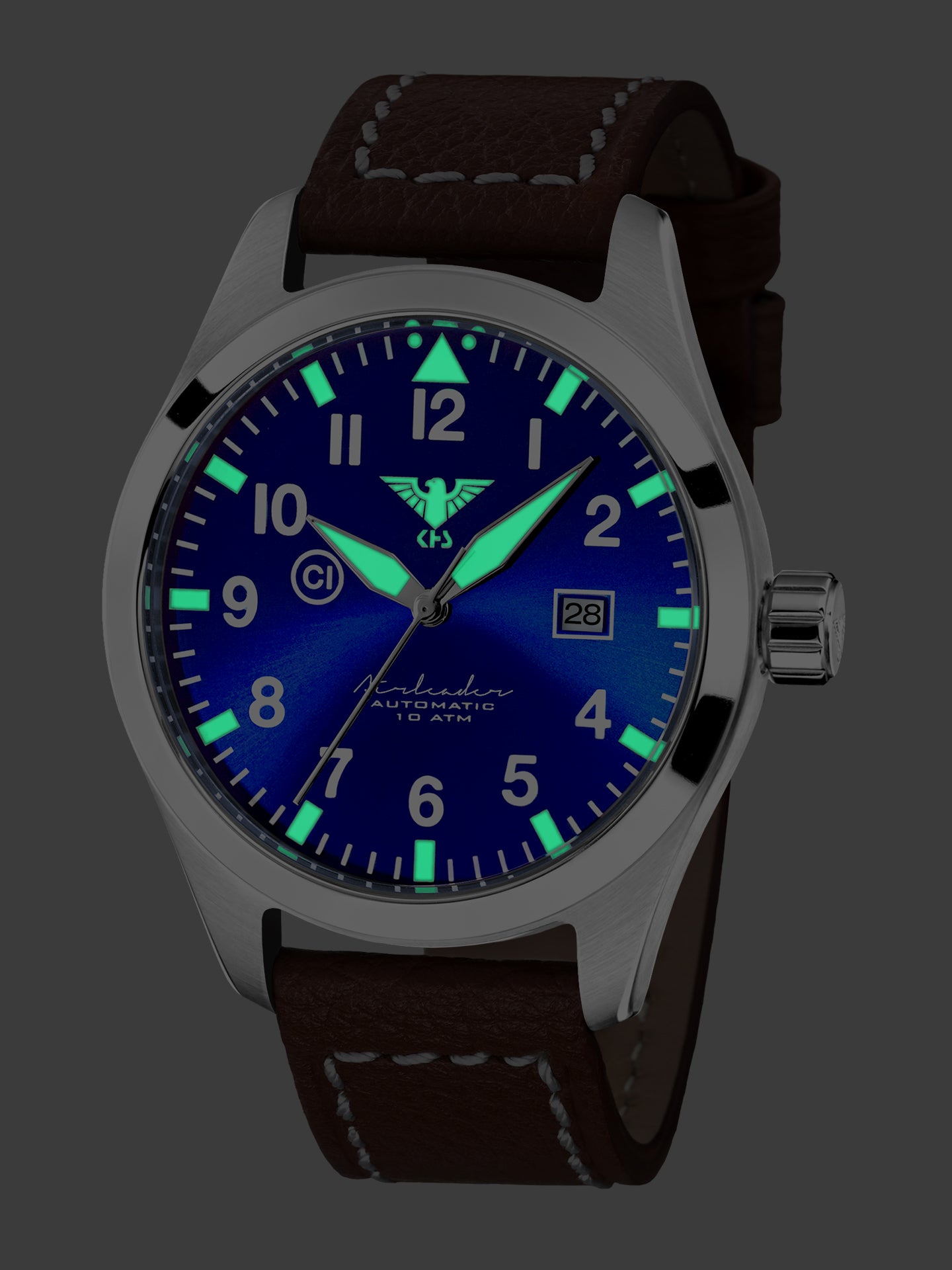 AIRLEADER | Automatik Analog | Steel