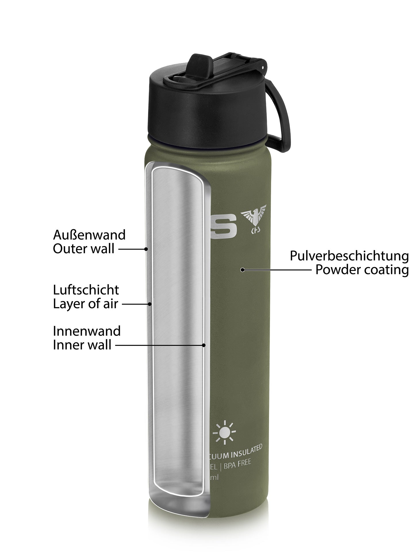 Drinking Bottle with Deckel