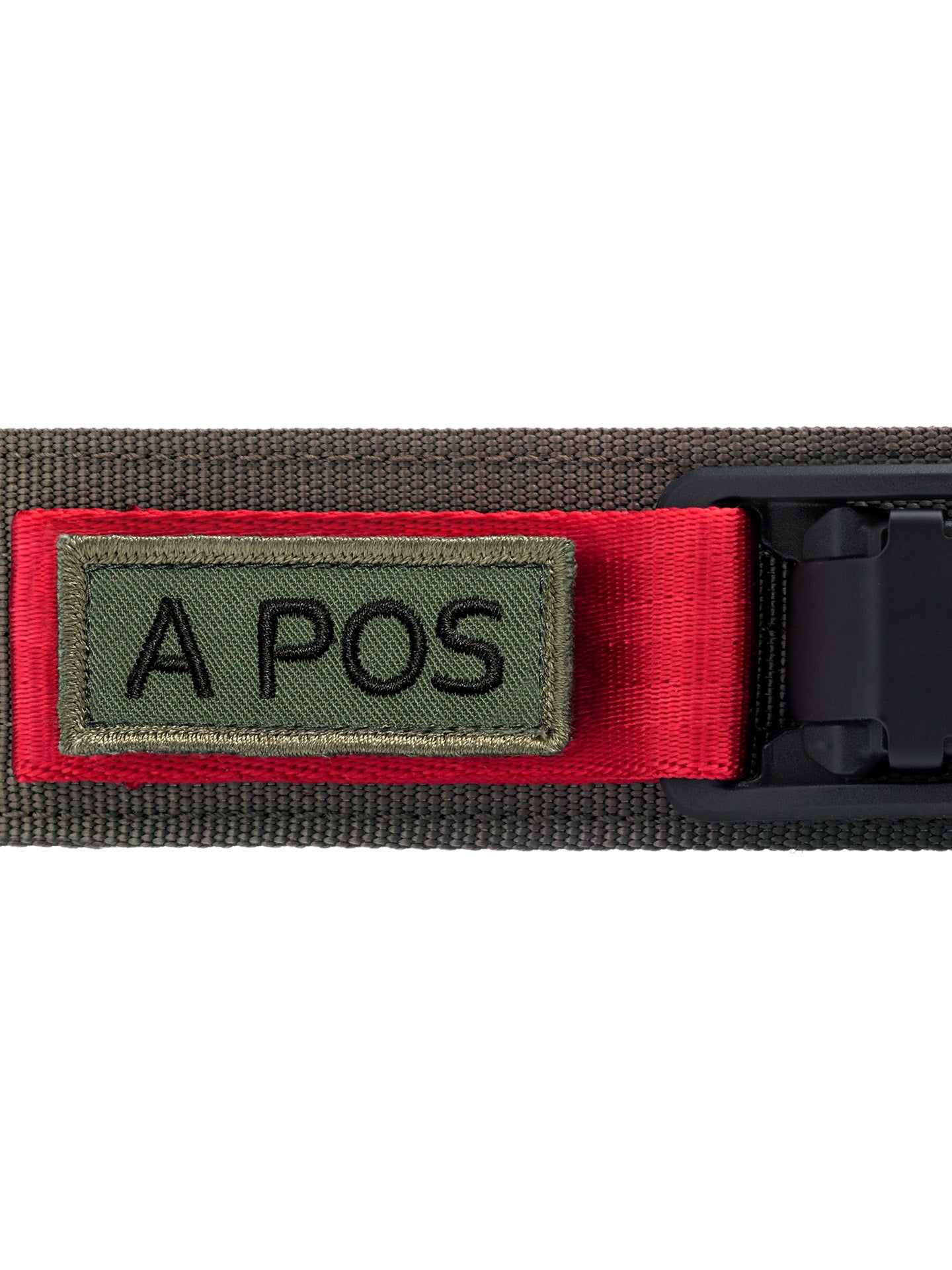 Dienstgürtel Steingrau-Oliv