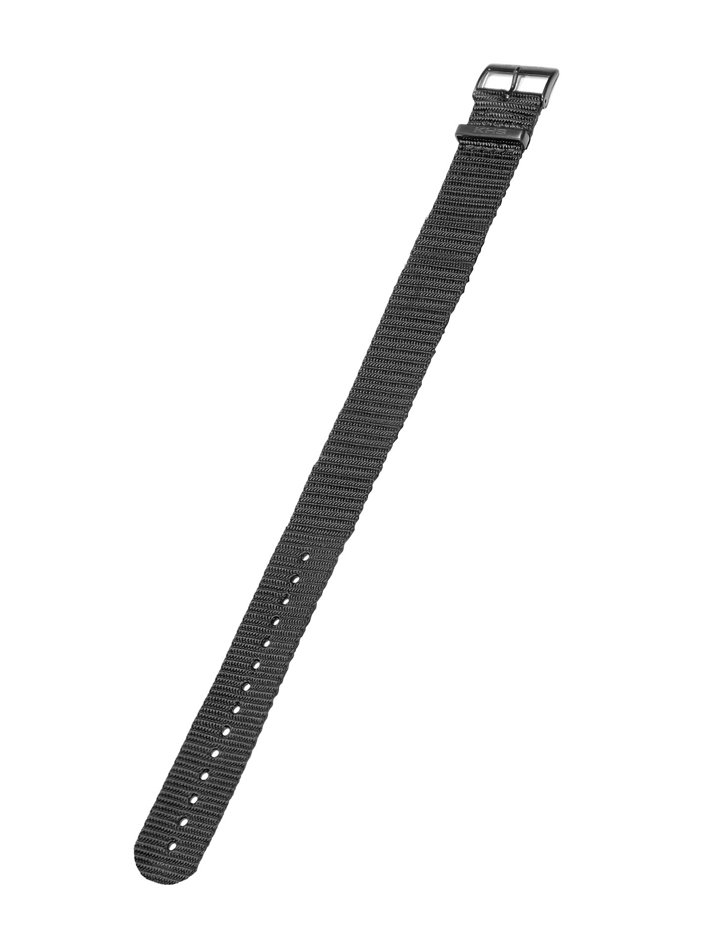 Nato Band Black ID Tag 22mm