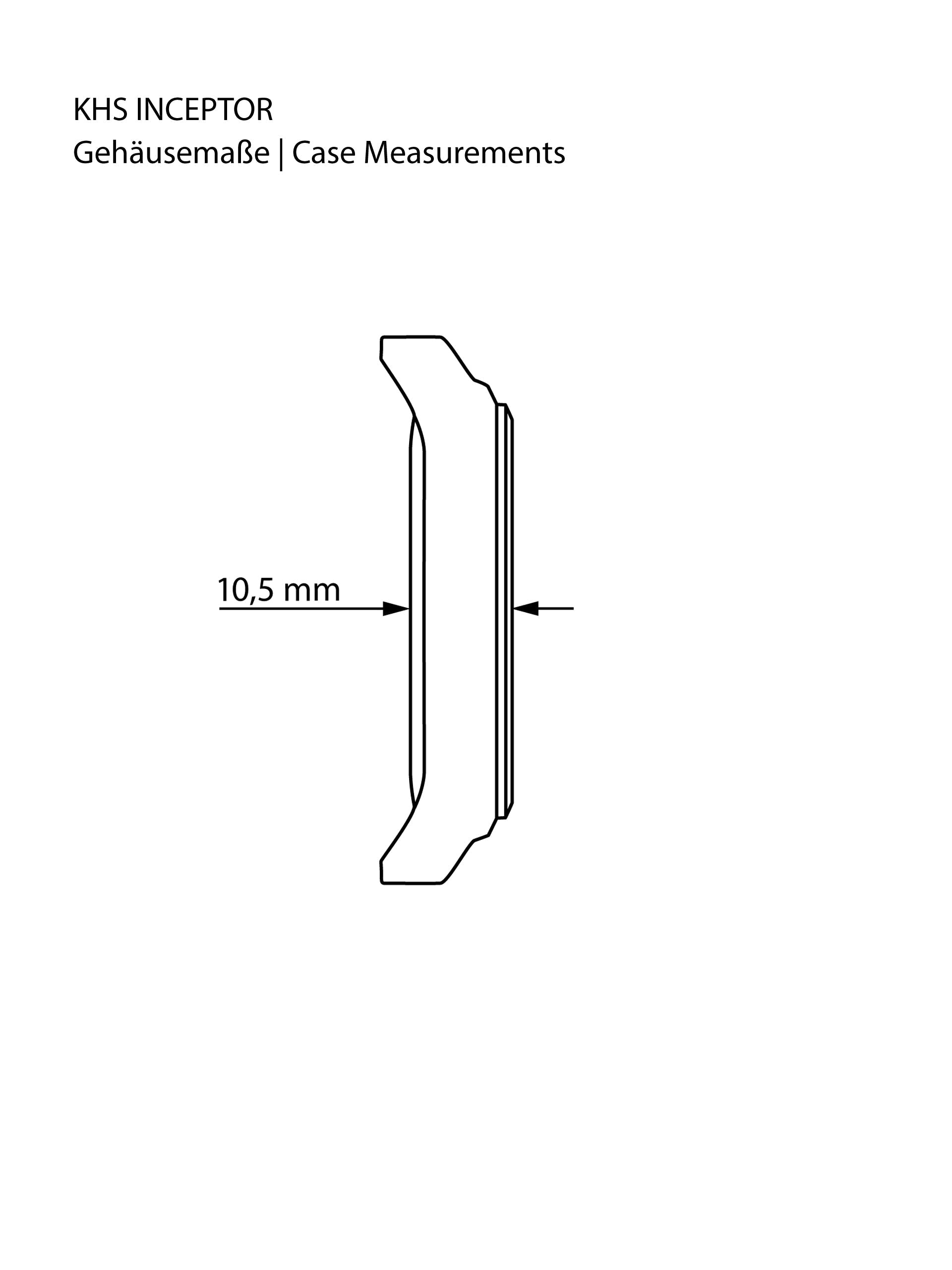 INCEPTOR | Quartz Analog | Black Steel