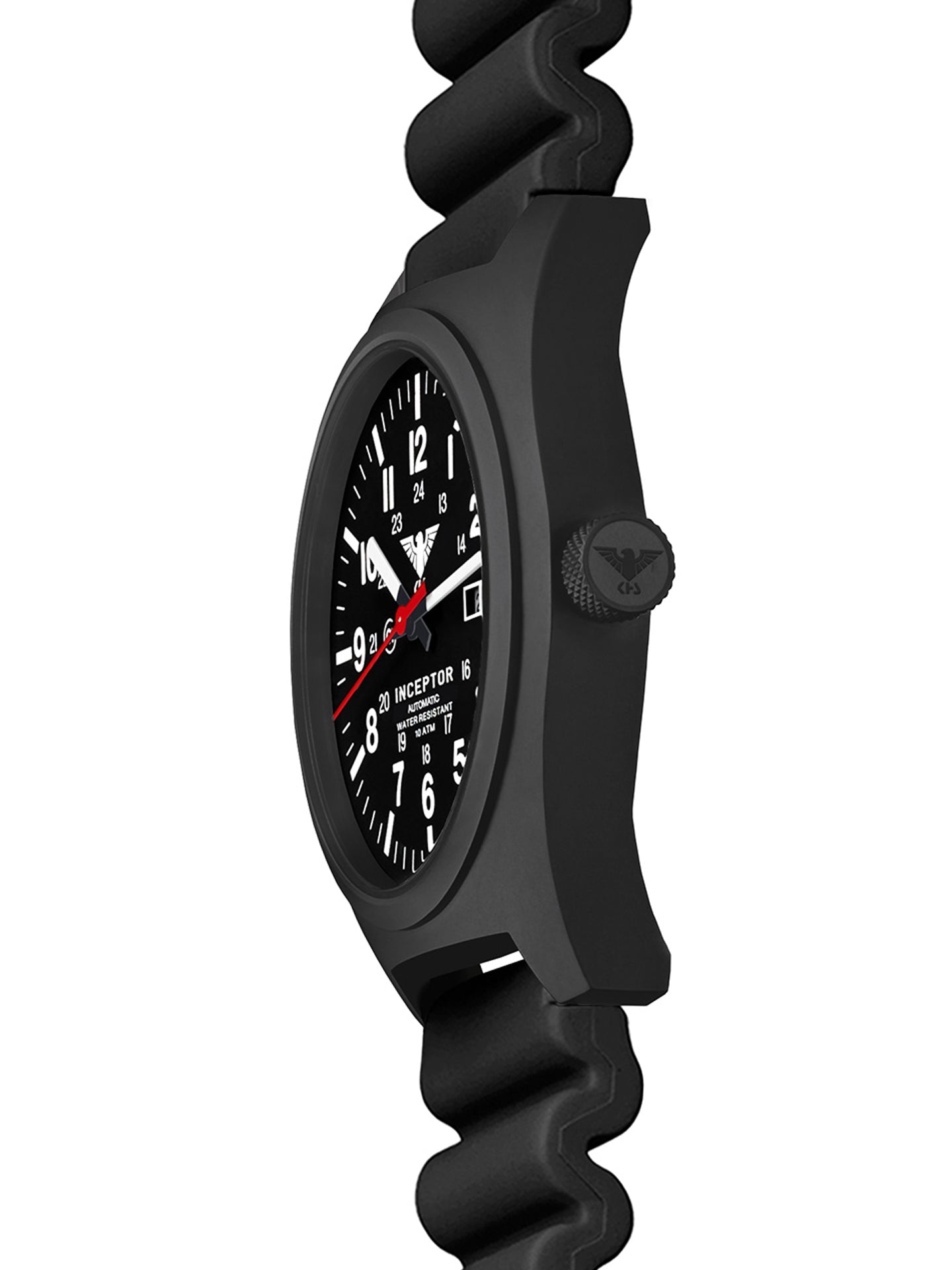 INCEPTOR | Automatic Analog | Black Steel