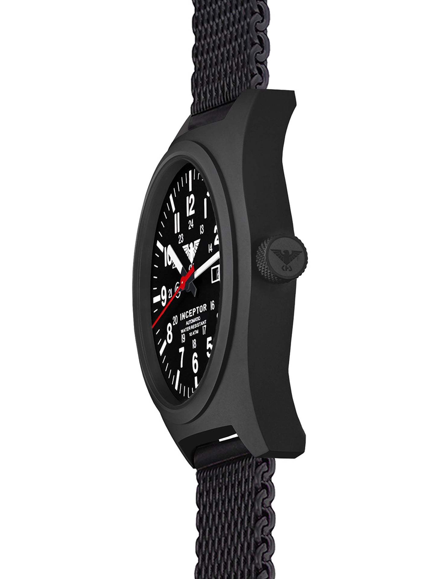 INCEPTOR | Automatic Analog | Black Steel