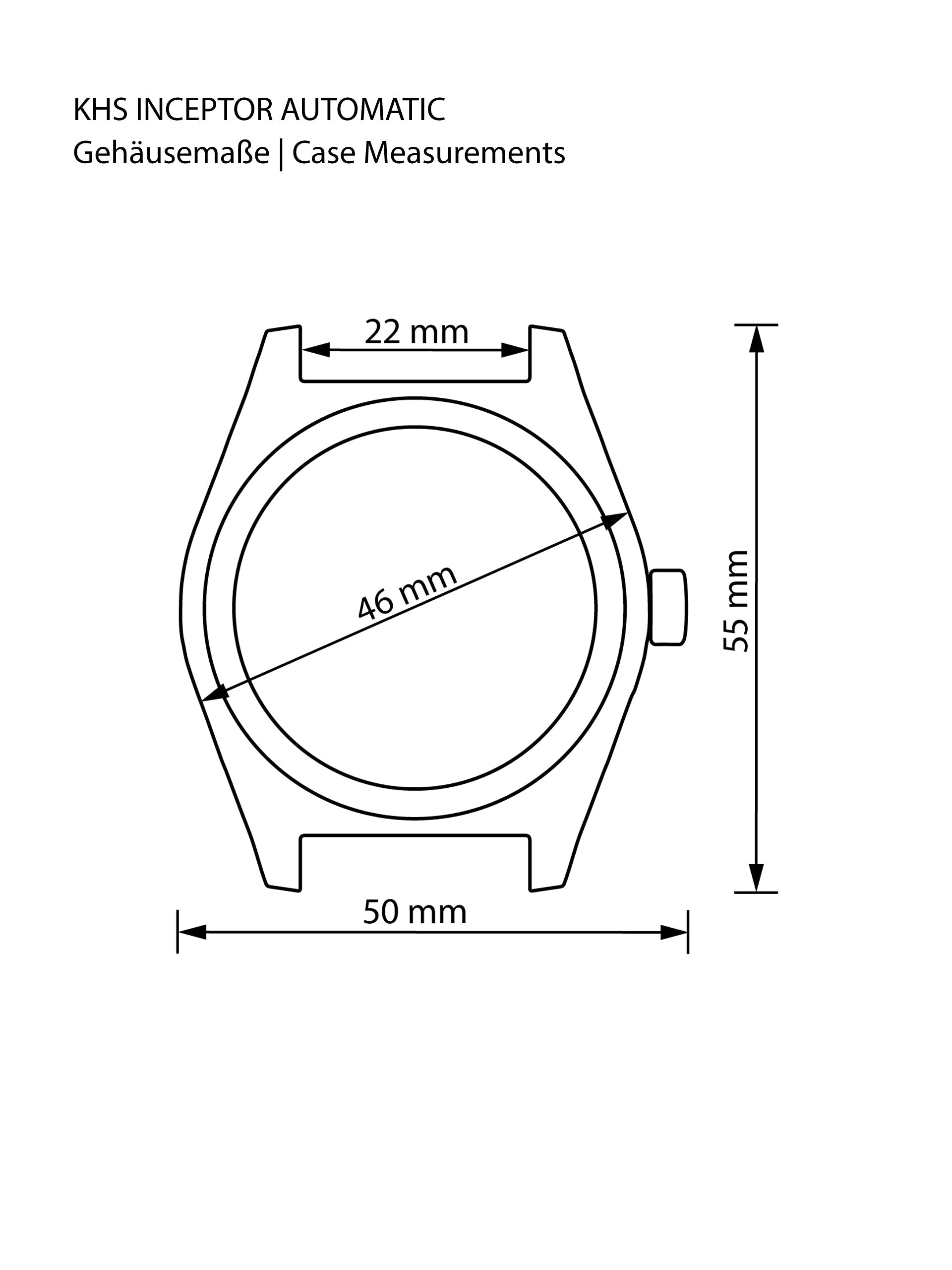 INCEPTOR | Automatic Analog | Black Steel
