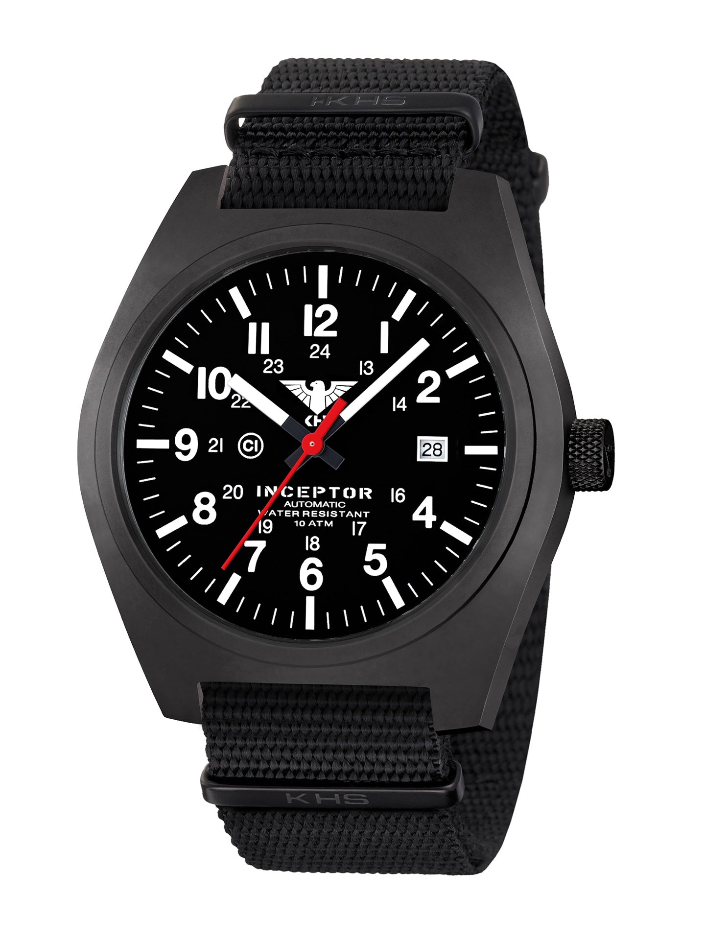 INCEPTOR | Automatic Analog | Black Steel