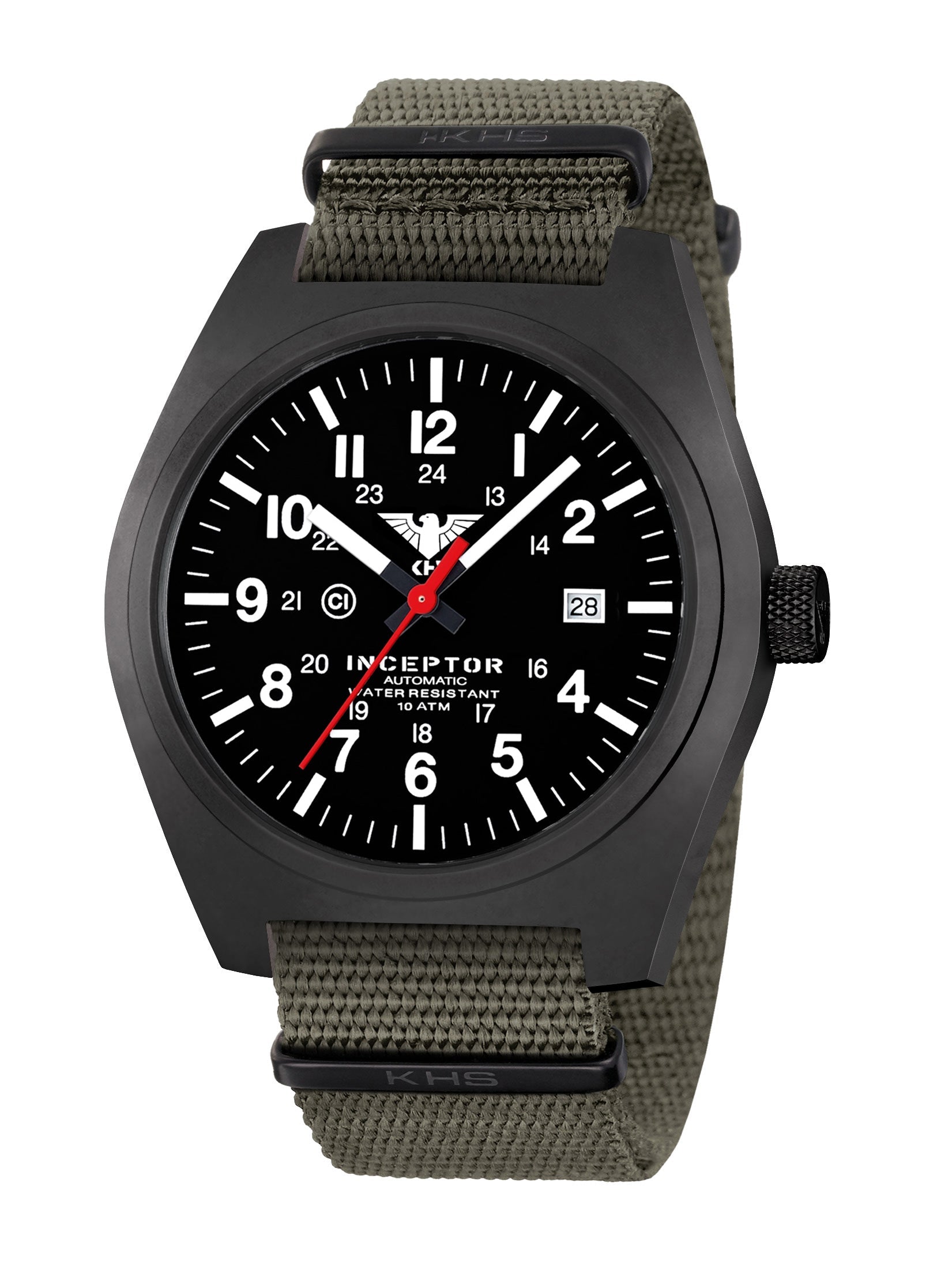 INCEPTOR | Automatic Analog | Black Steel