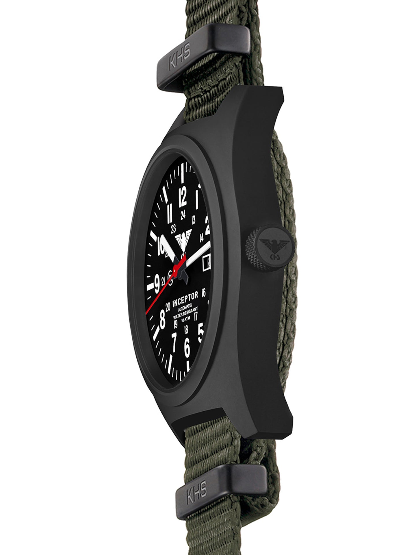 INCEPTOR | Automatic Analog | Black Steel