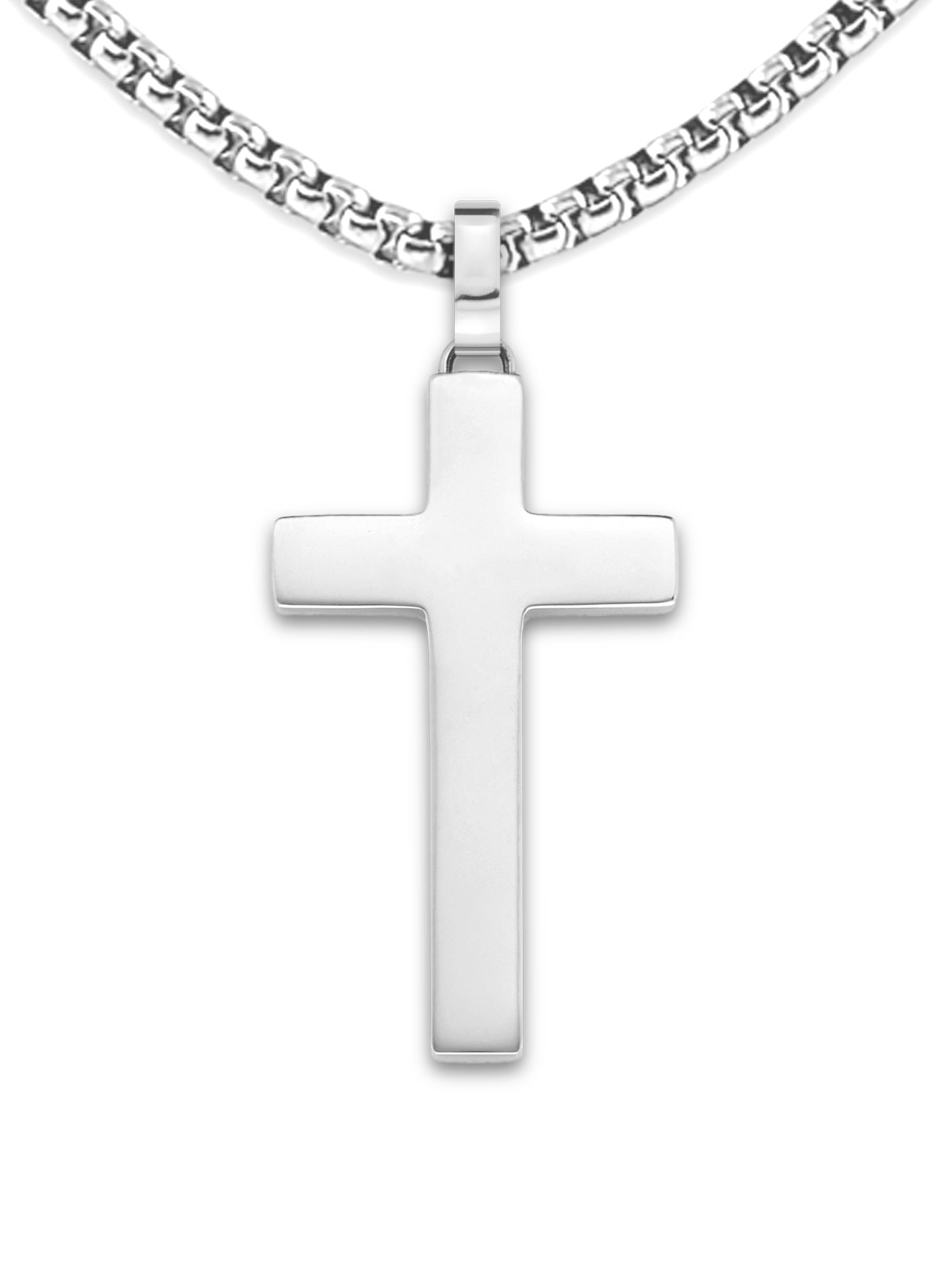 Kreuz 35mm mit Rollokette 75cm