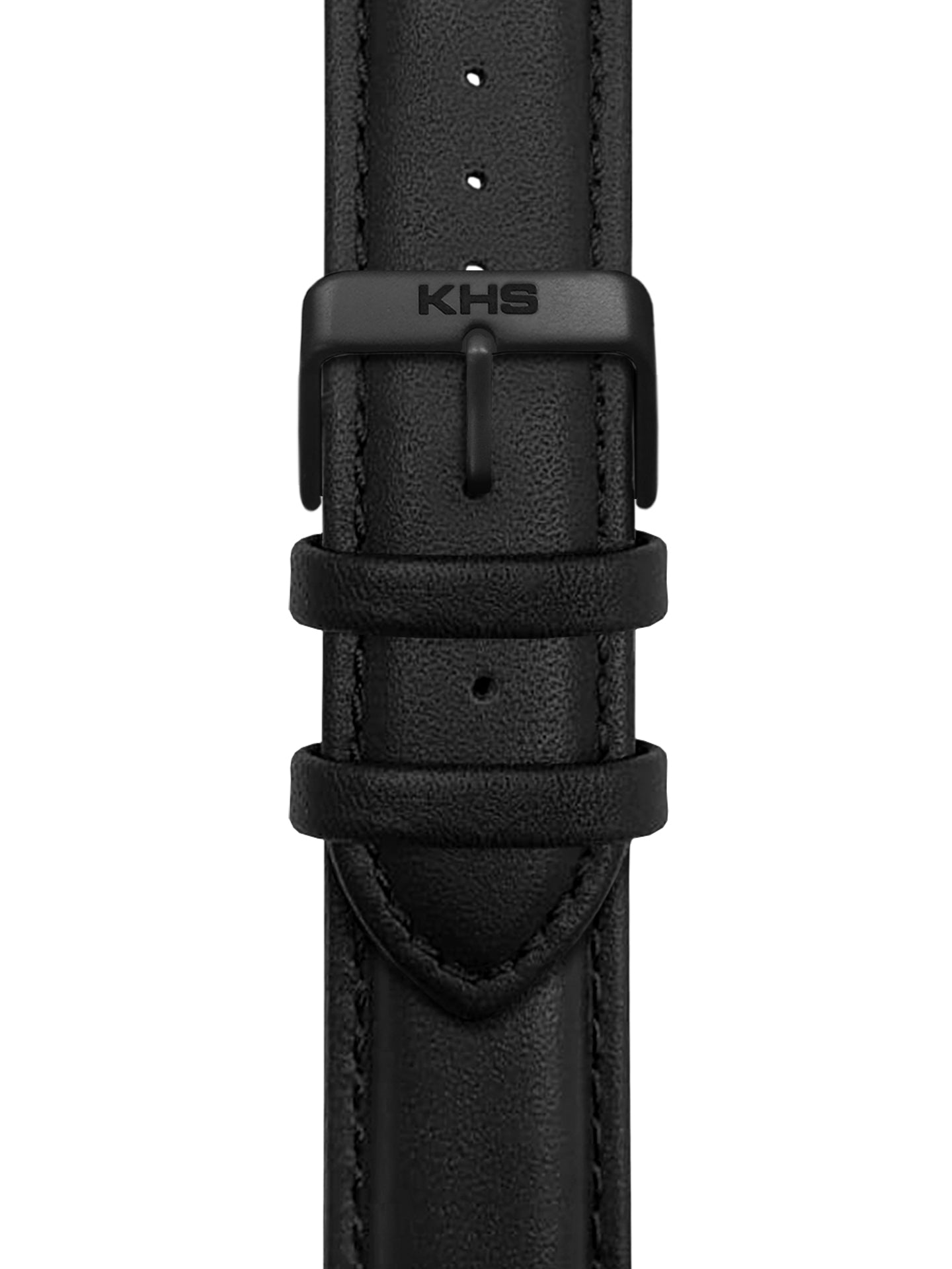 Leather Band black 22mm