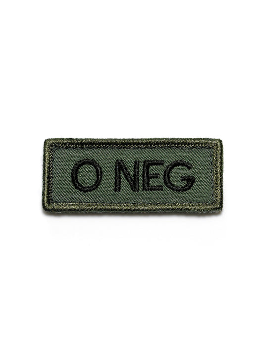 Blood type Patch 0 - Olive