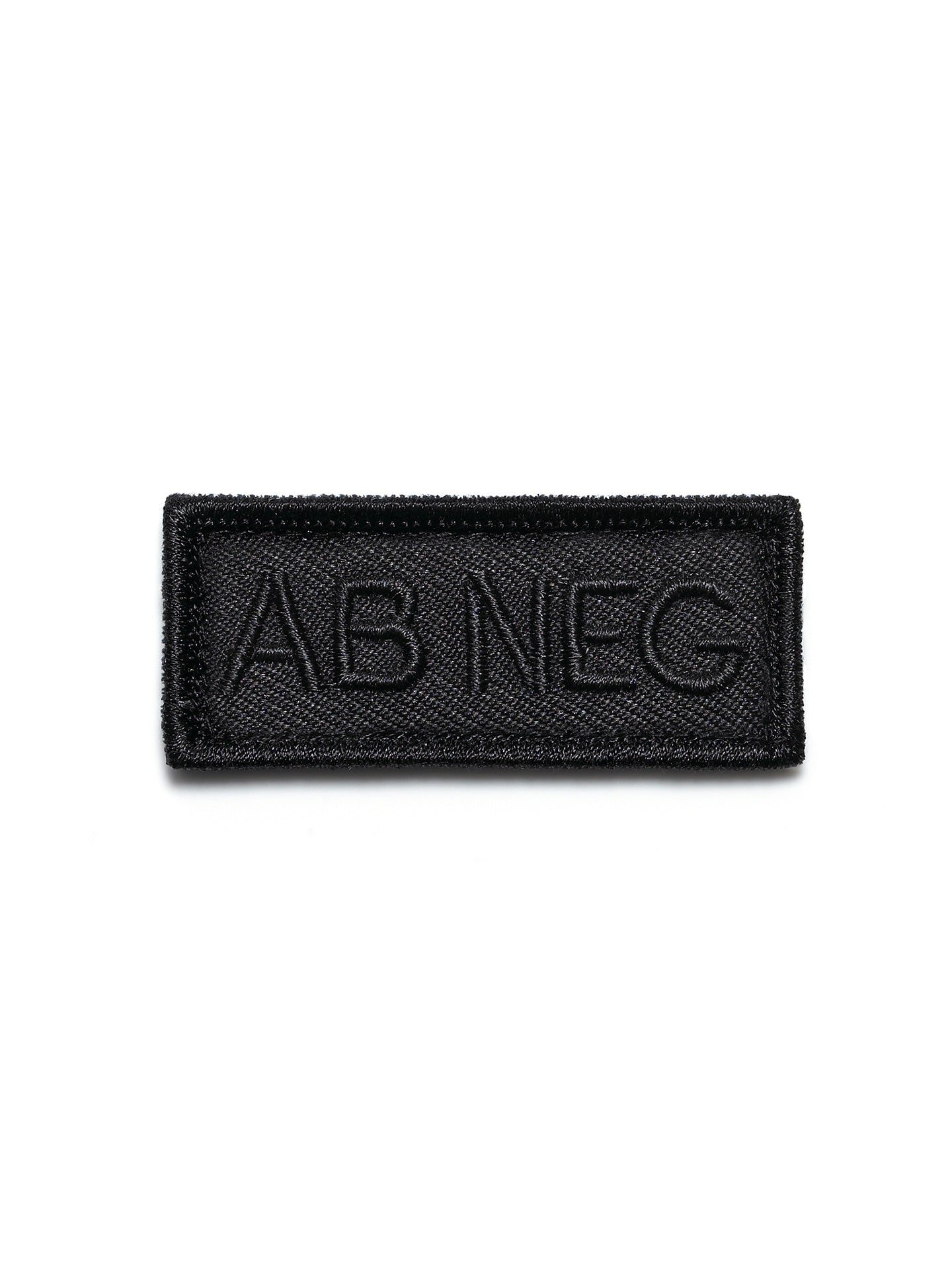 Blood type Patch AB - black