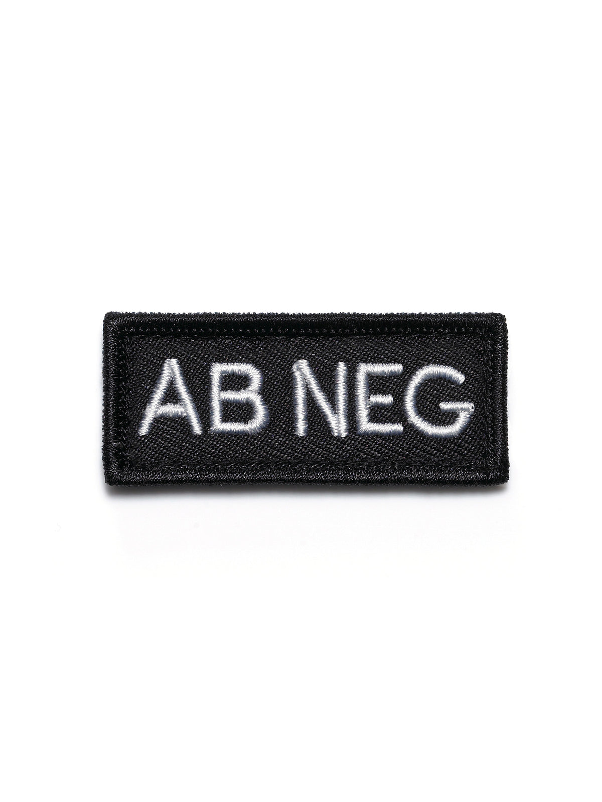 KHS Blutgruppen-Patch 'NO PEN' (Olive) – 50x20mm Aufnäher Für Uniformen, Rucksäcke & Taktische Ausrüstung