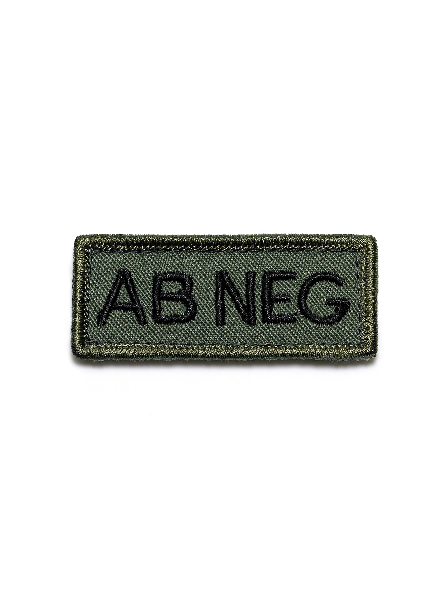 Blood type Patch AB - Olive