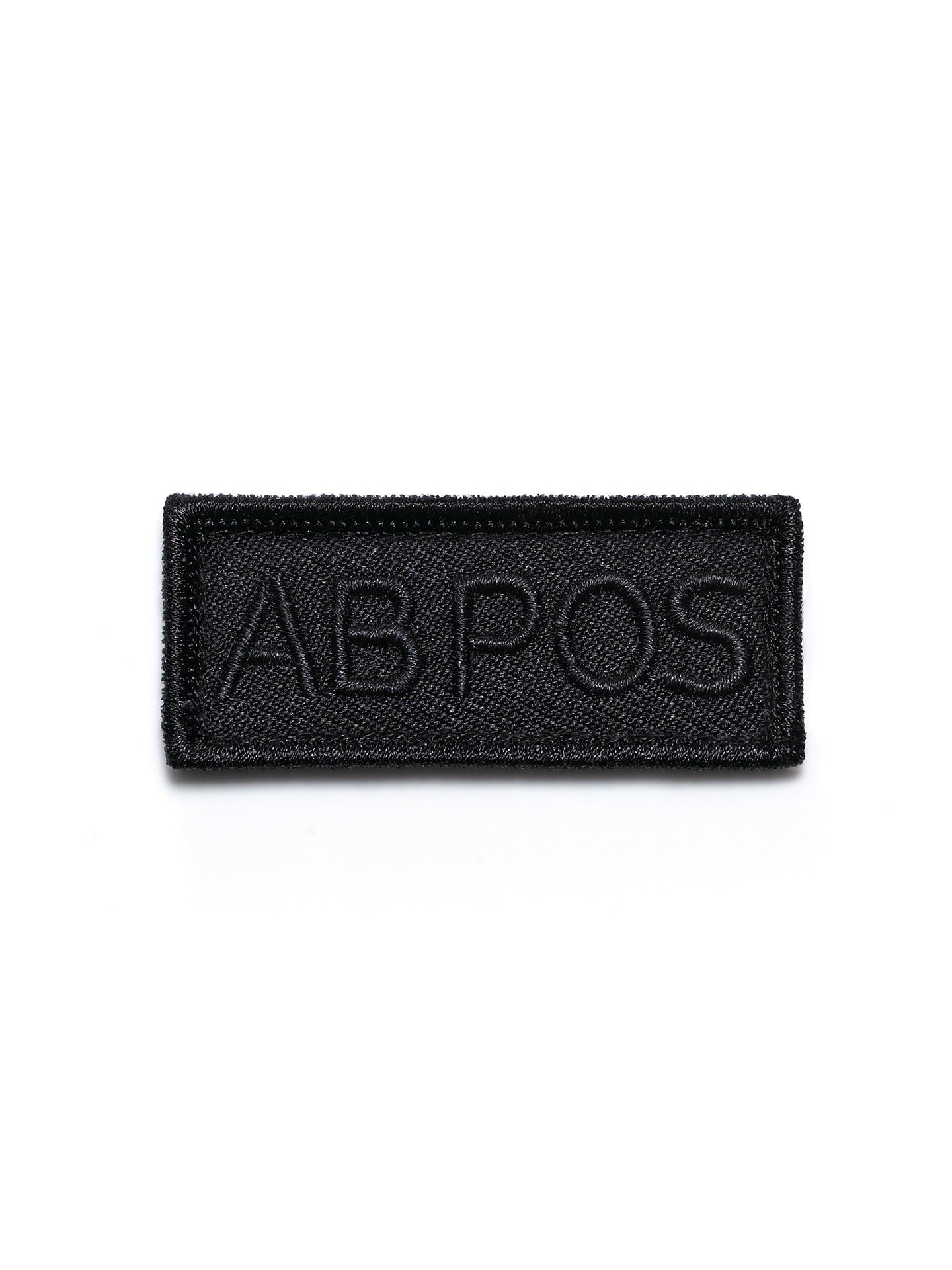 Blood type Patch AB + black