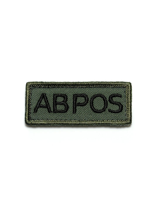 Blood type Patch AB + Olive