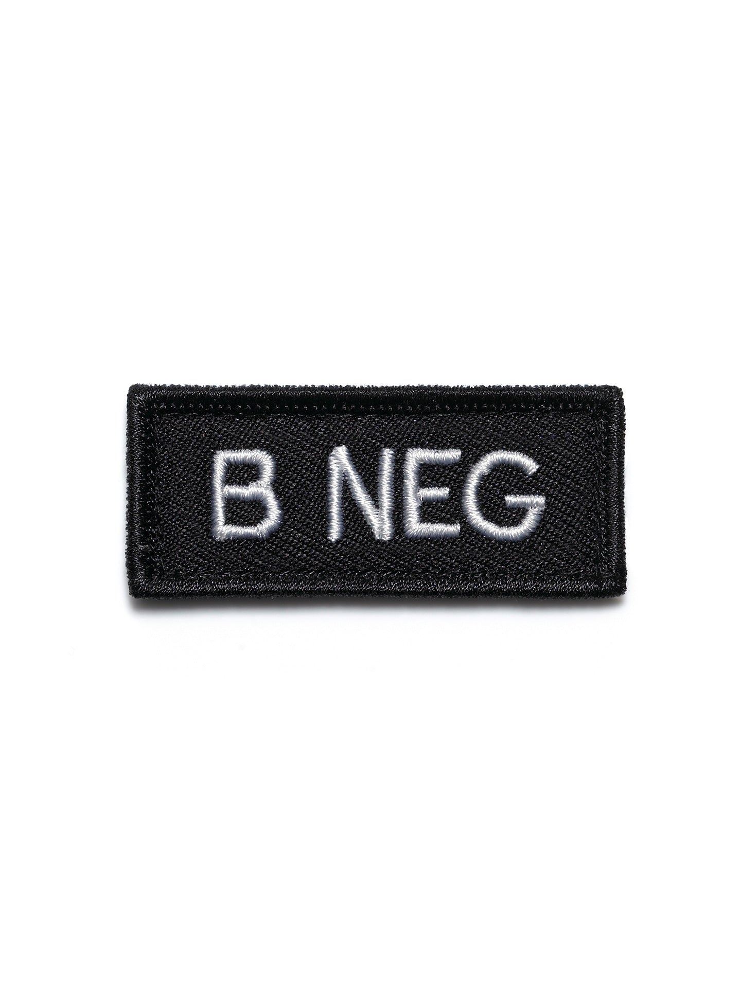 Blood type Patch B - black