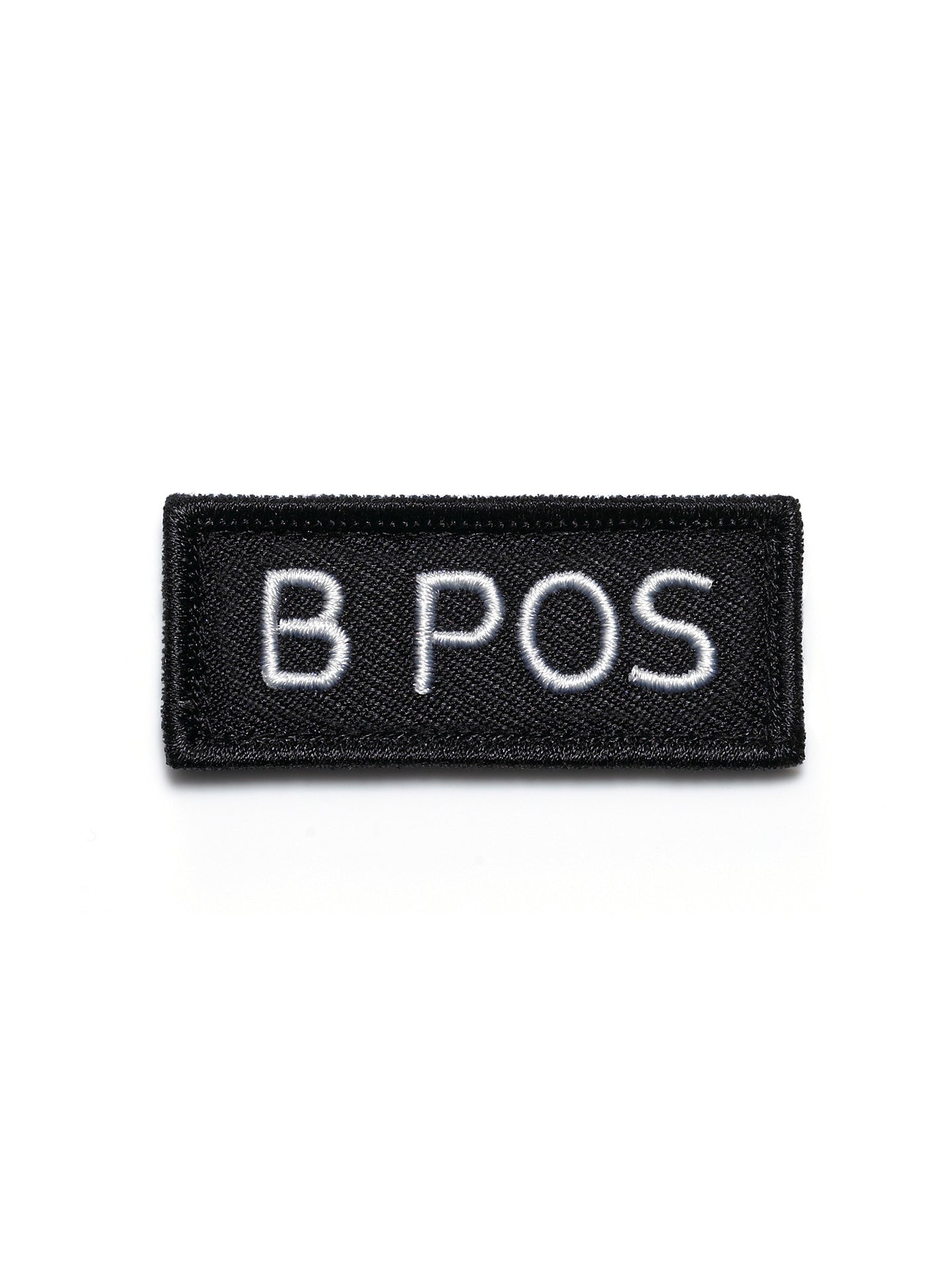 Blood type Patch B + black