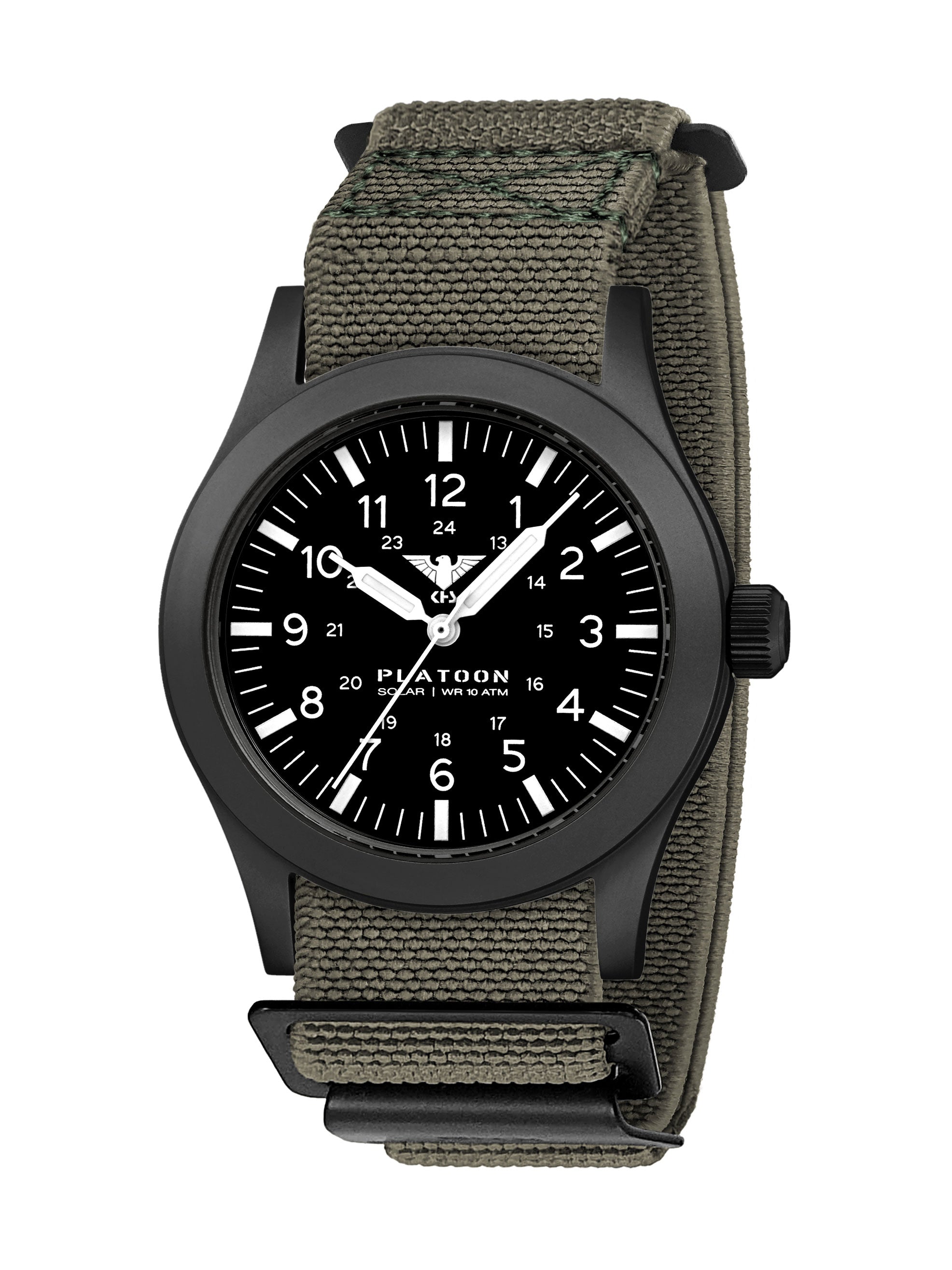 PLATOON | Quarz Solar | Black Steel