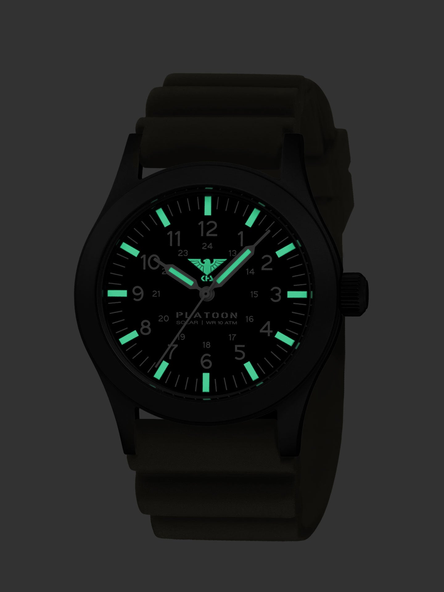 PLATOON | Quarz Solar | Black Steel