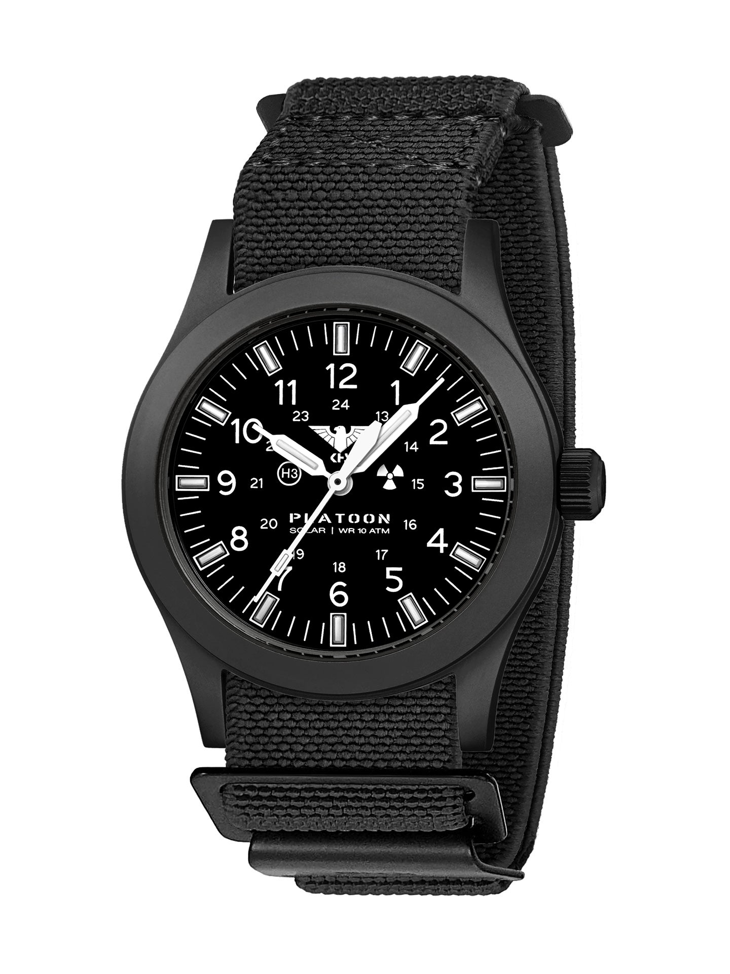 PLATOON | Quarz Solar | Black Steel