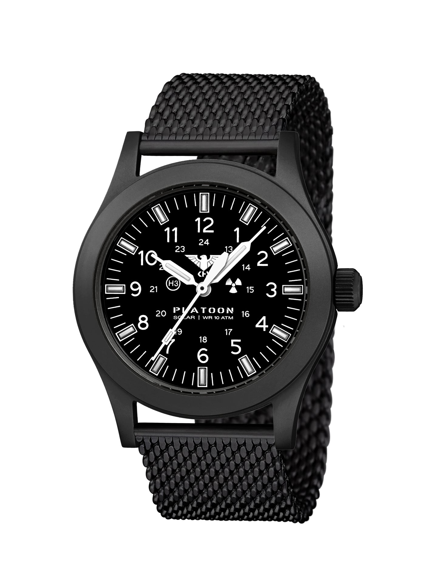 PLATOON | Quarz Solar | Black Steel