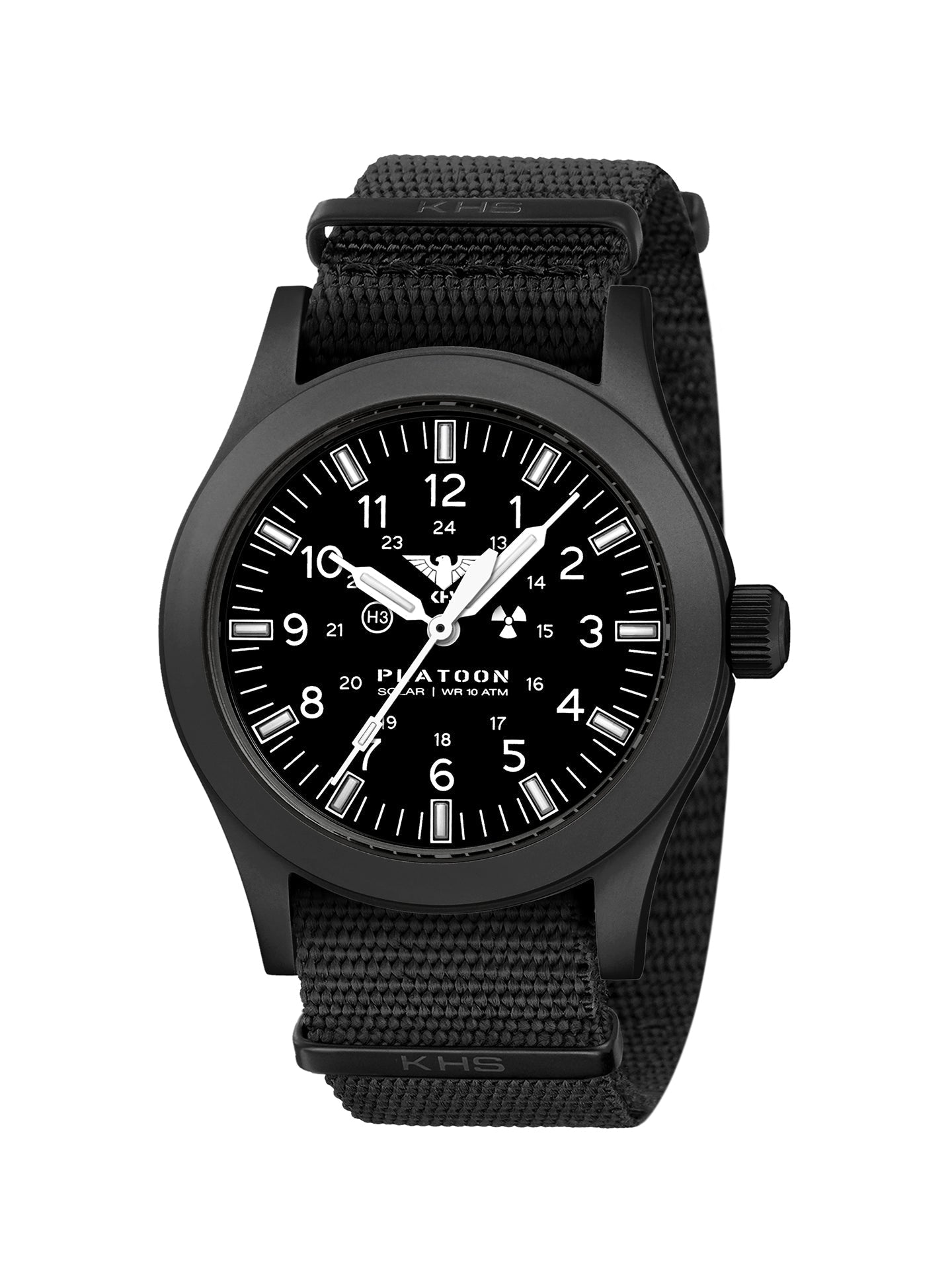 PLATOON | Quarz Solar | Black Steel