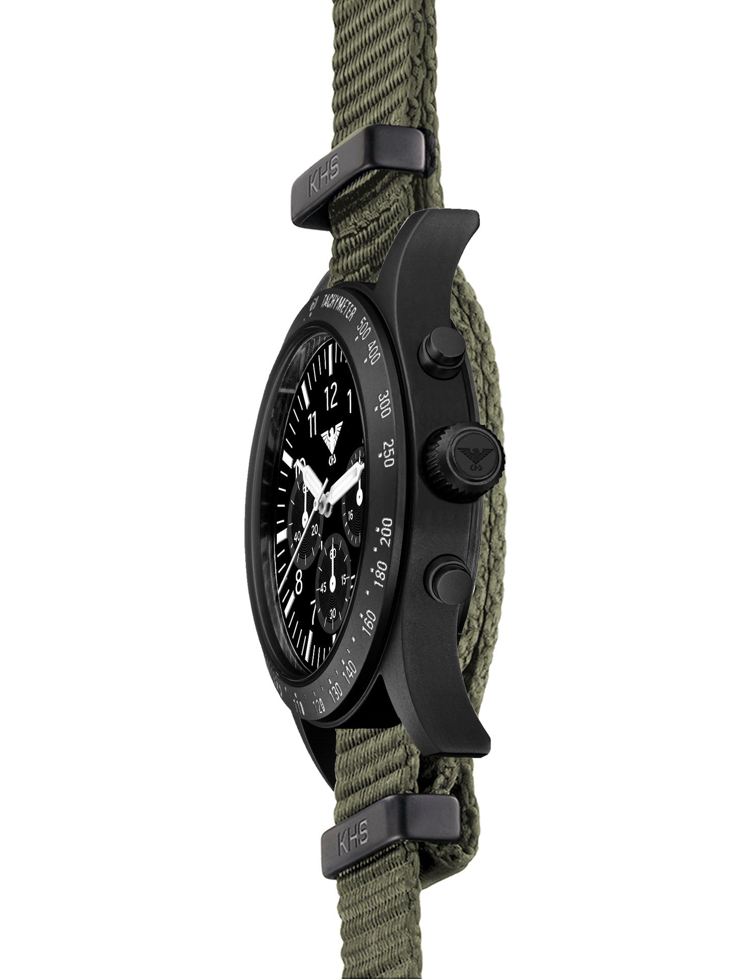 PLATOON | Quartz Solar Chronograph | Black Steel